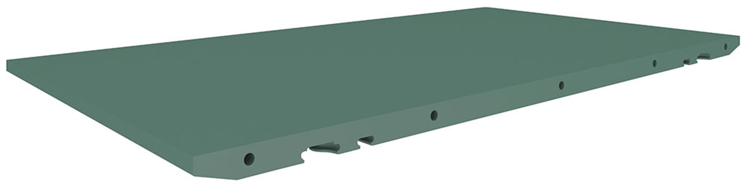 Andersen Furniture - Iläggsskiva - Space Extending table - Additional plate - Fenix Laminate: Green 0750 (Verde Comodoro)