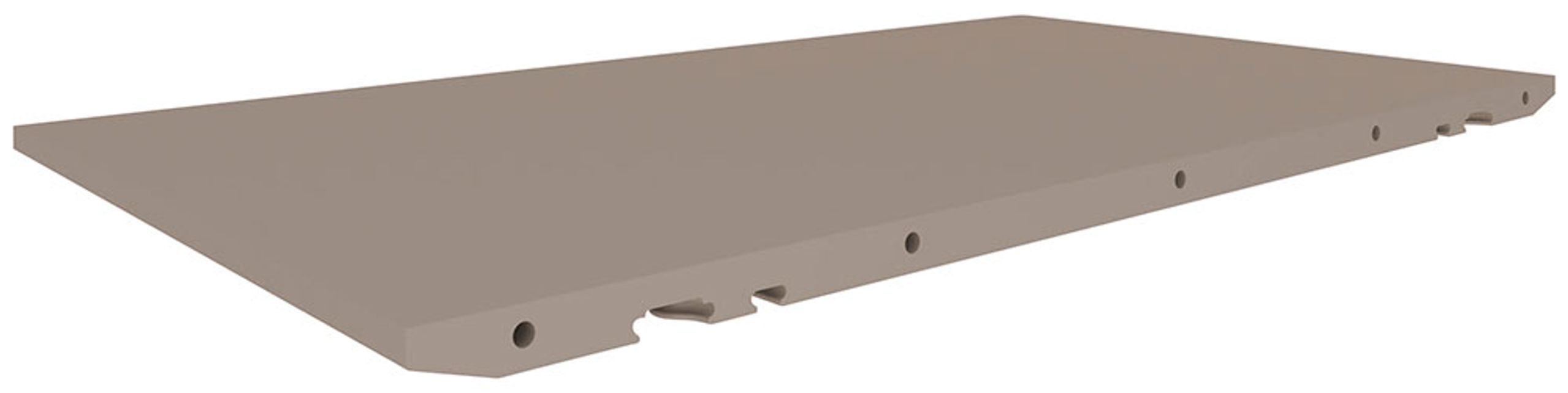 Andersen Furniture - Tillægsplade - Space Udtræksbord - Tillægsplade - Fenix Laminat: Sand 0717 (Castoro Ottawa)