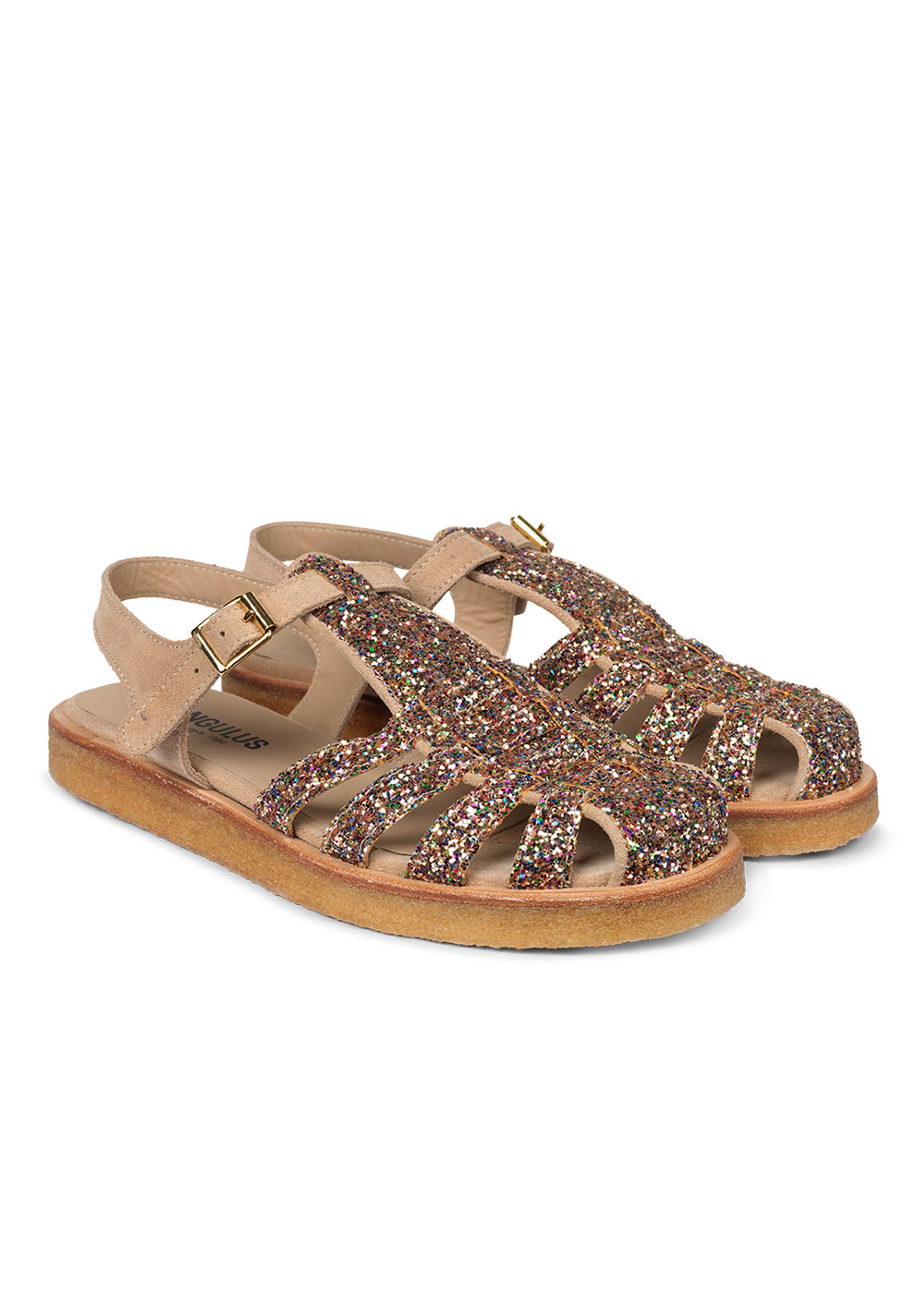 Angulus - Sandalen - 5696-101 Sandal - Multi Glitter/ Sand
