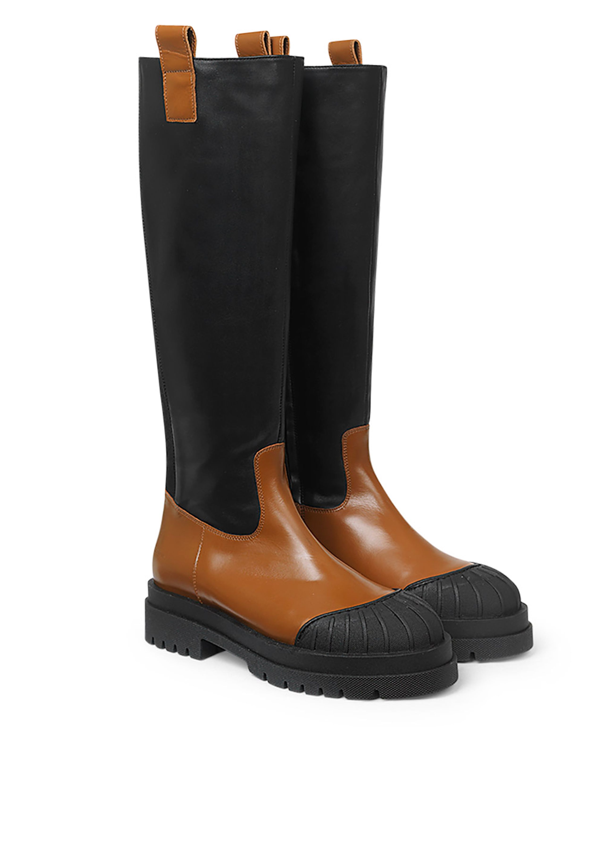 Angulus - Boots - Støvle 7747-101 - Camel/ Black