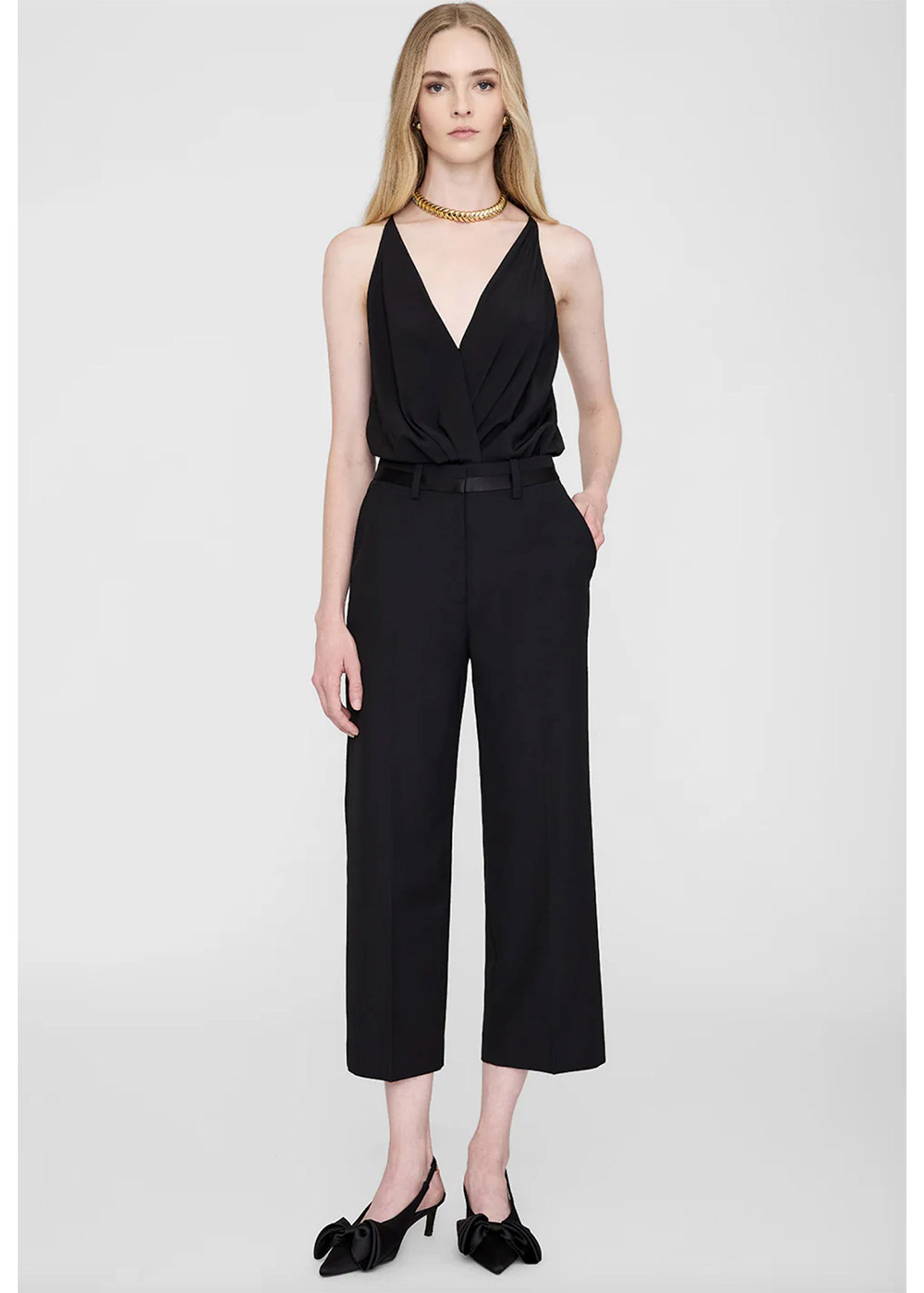 Anine Bing - Pants - Louisa Trouser - Black