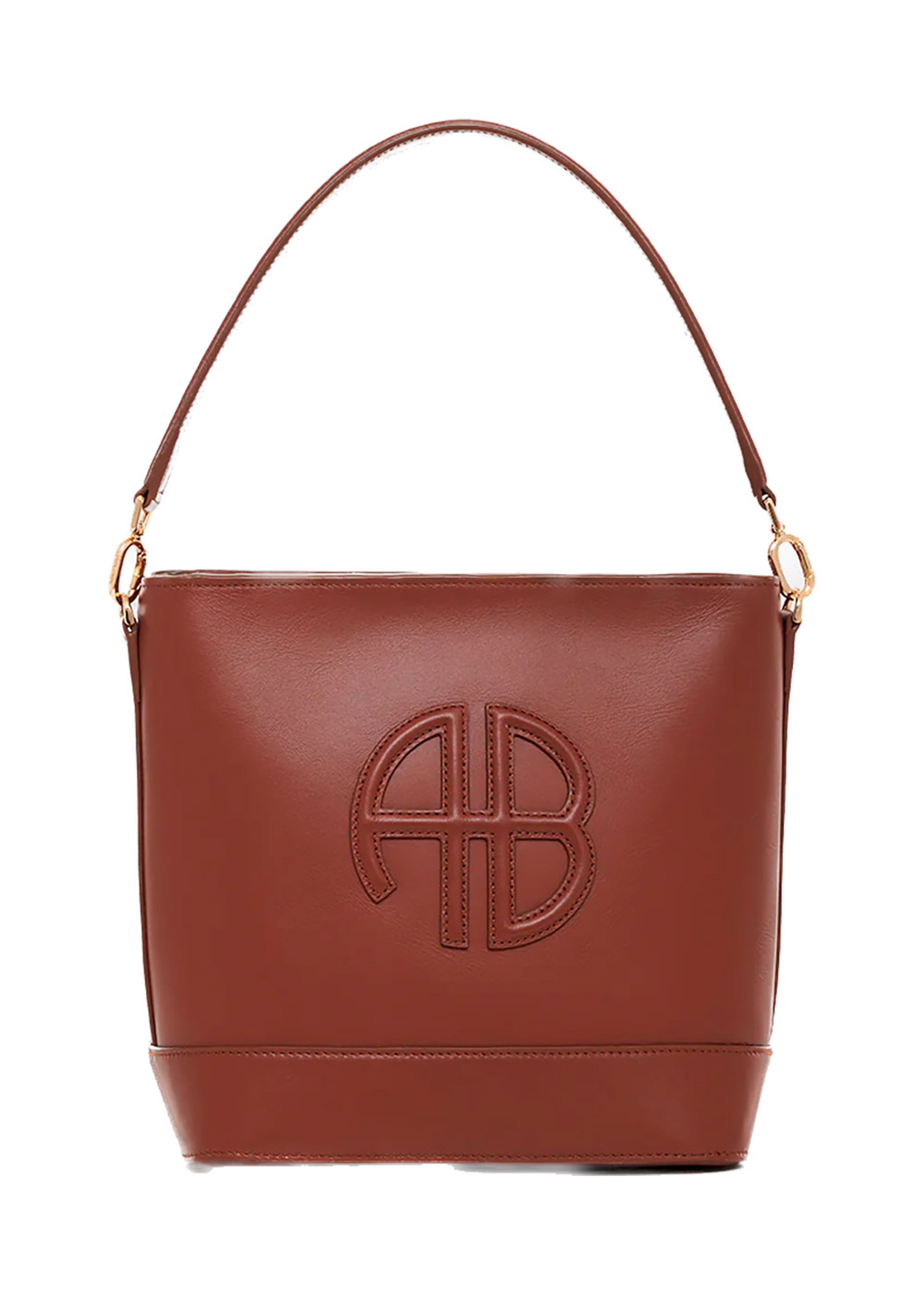 Anine Bing - Sac à bandoulière - Lili Bucket Bag - Cognac