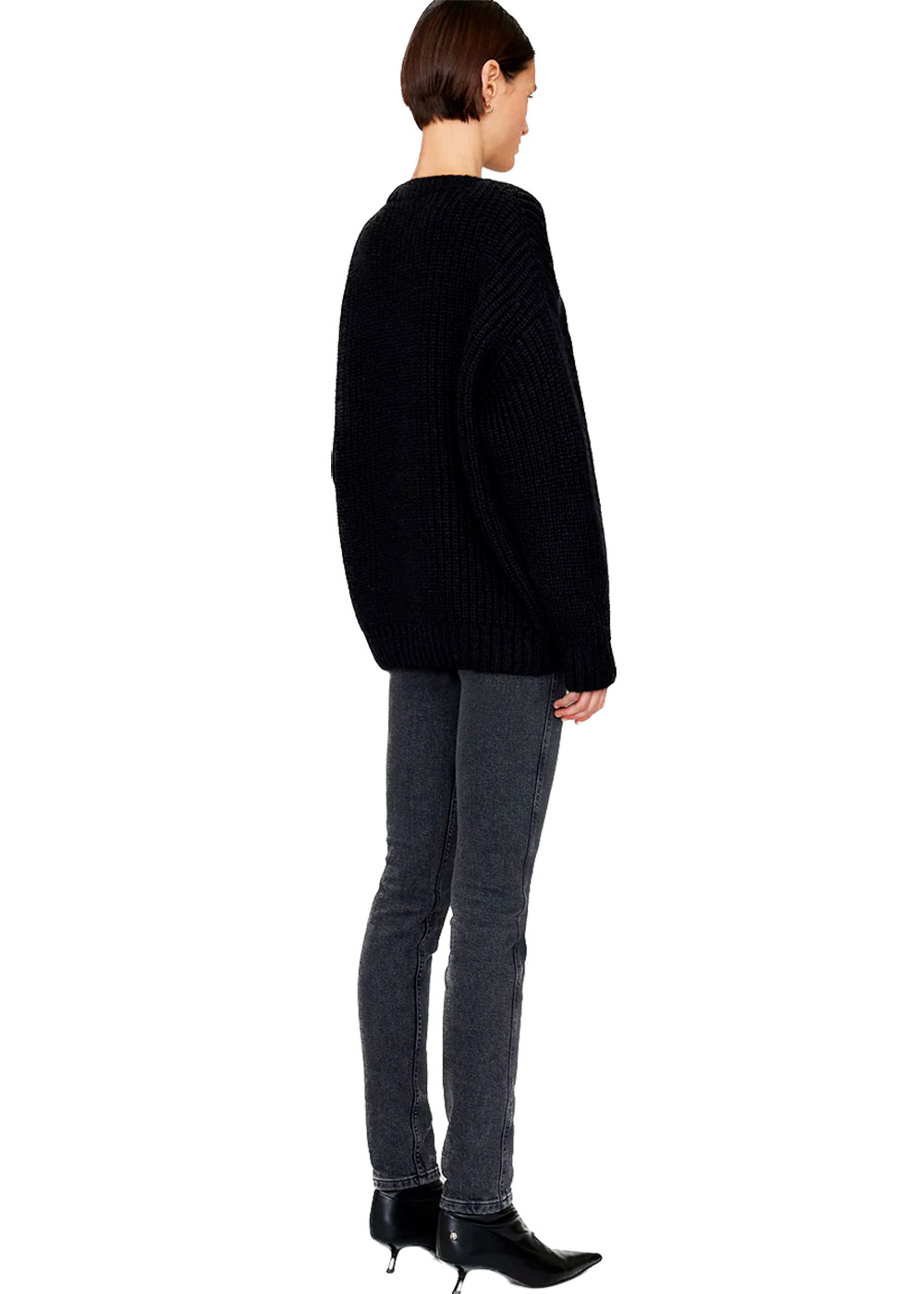 Anine Bing - Sweater - Sydney Crew - Black