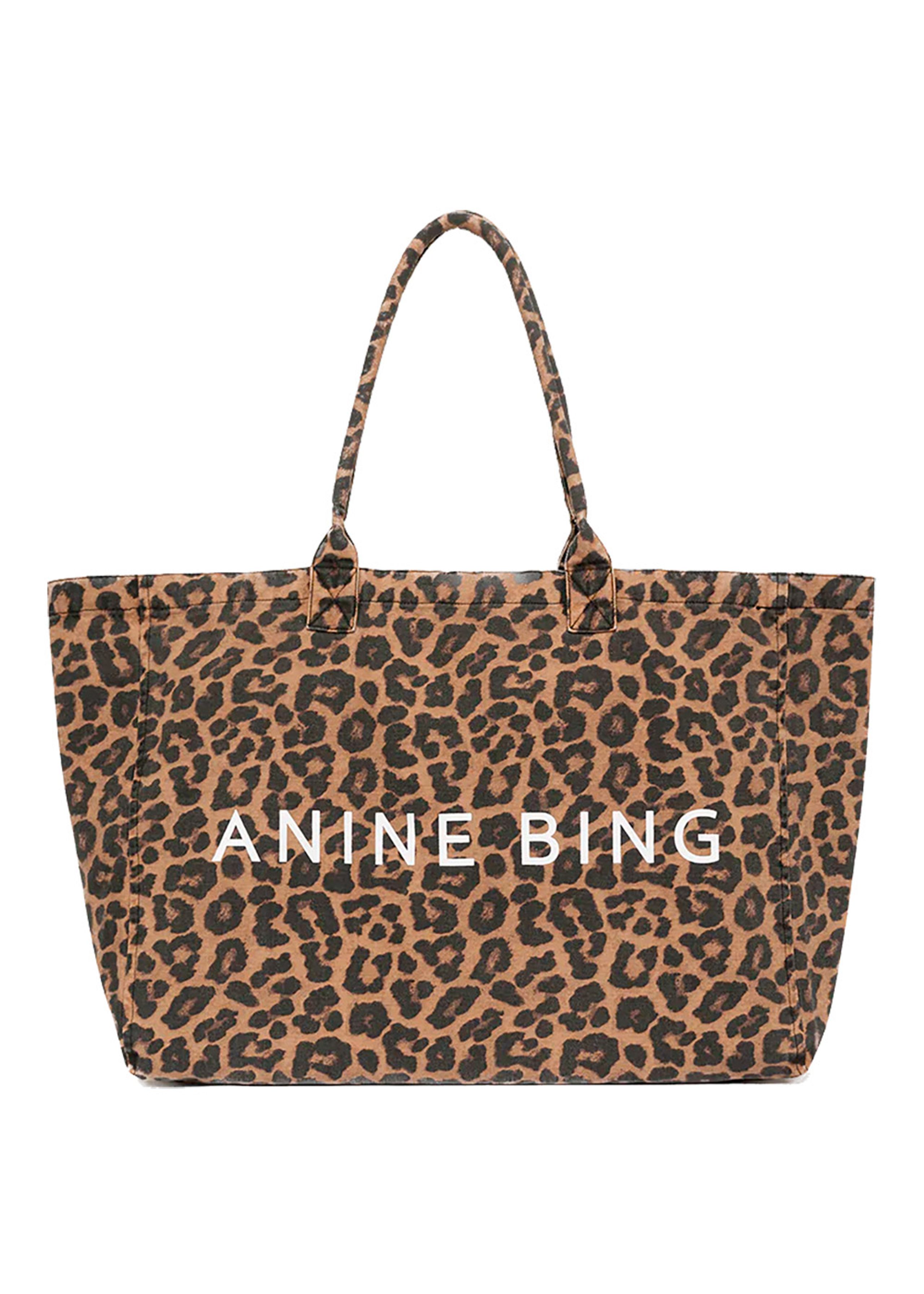 Anine Bing - Tote bag - Leo Canvas Tote - Leopard