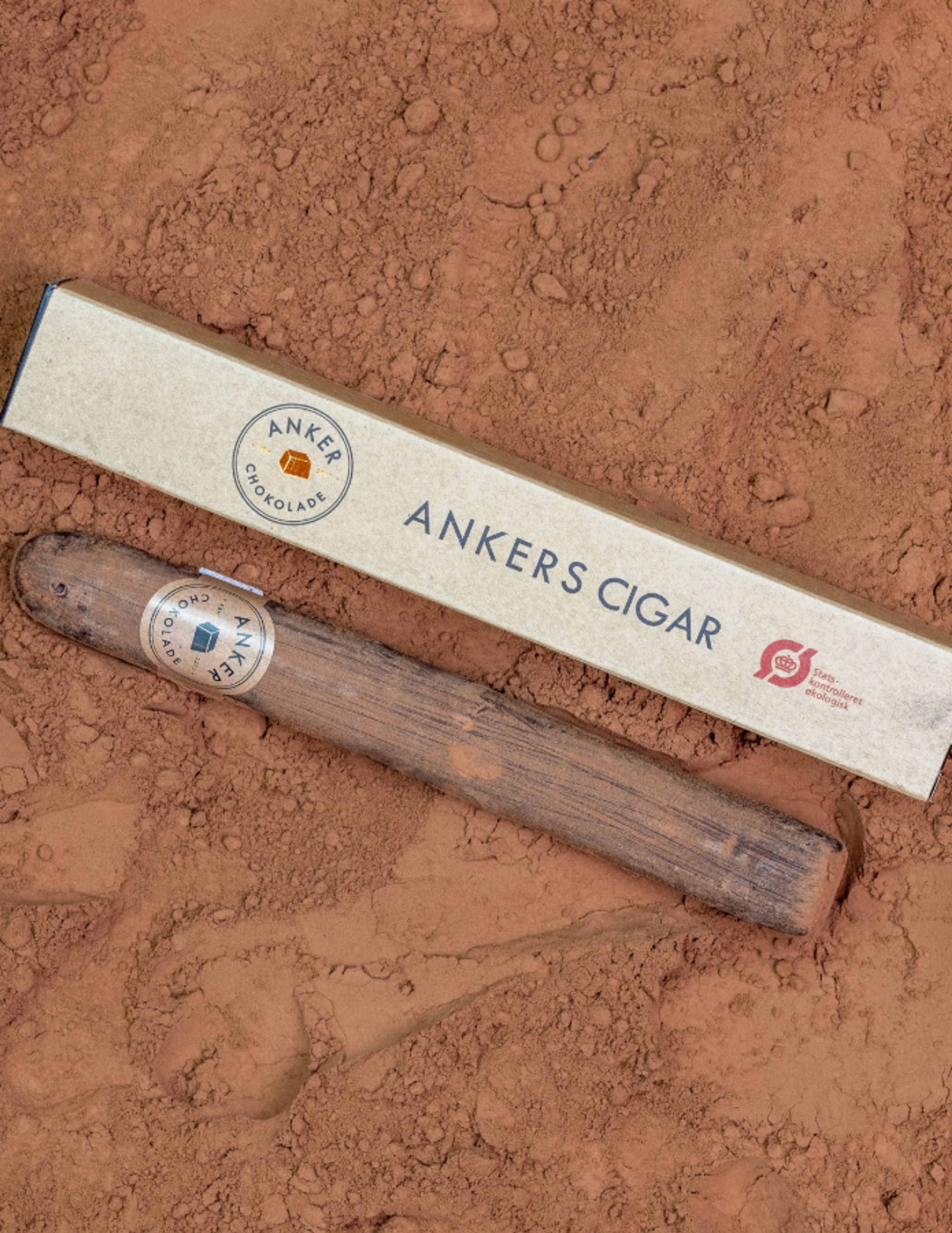 Anker Chokolade - Chocolate - Ankers Cigar - 1 STK - ØKO - Ankers Cigar