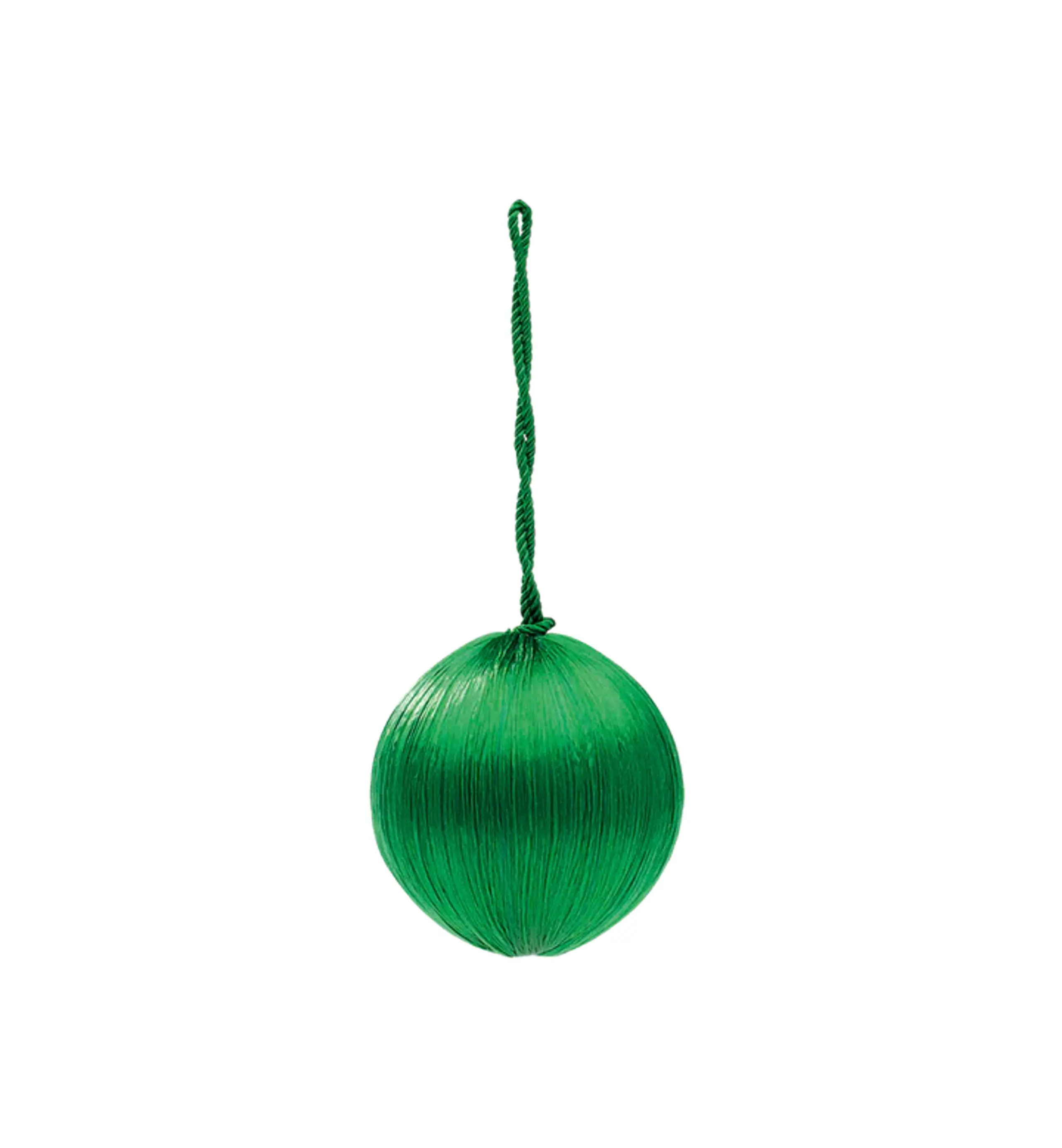 Anna + Nina - Christbaumkugel - Corded Ornament - Small - Green