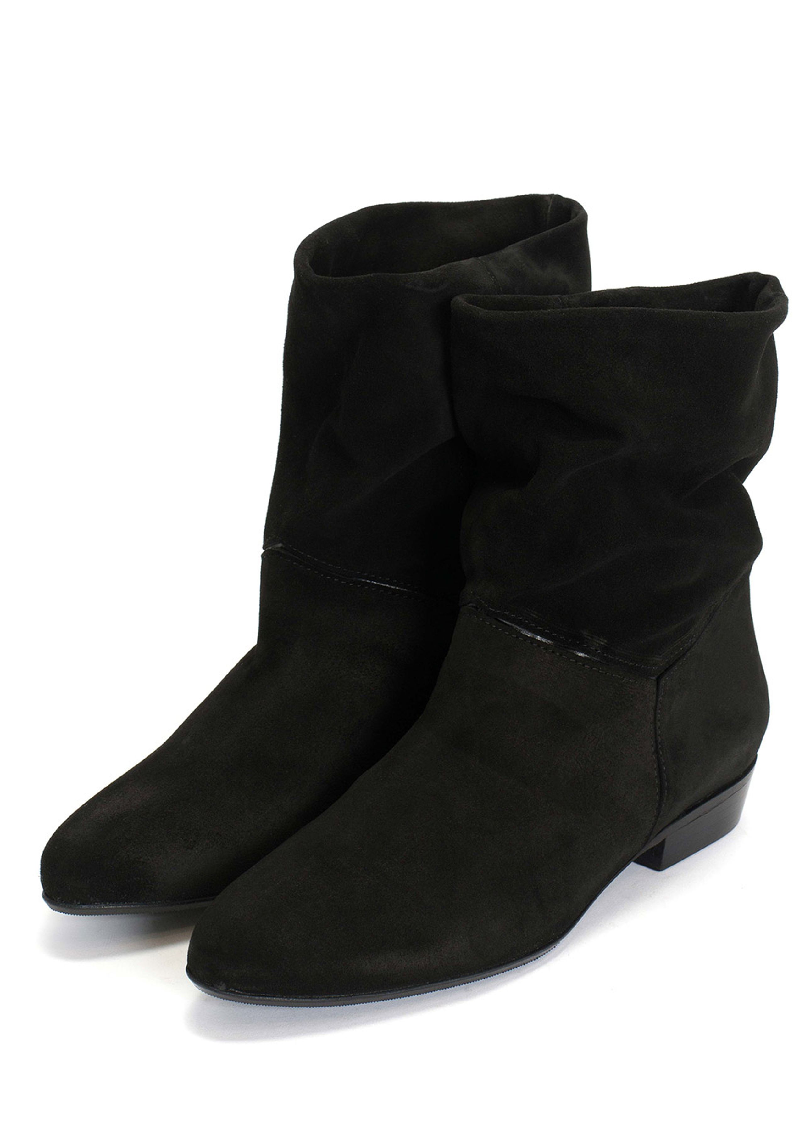 Anonymous Copenhagen - Laarzen - Jassi 20 Calf suede & sleek leather - Black