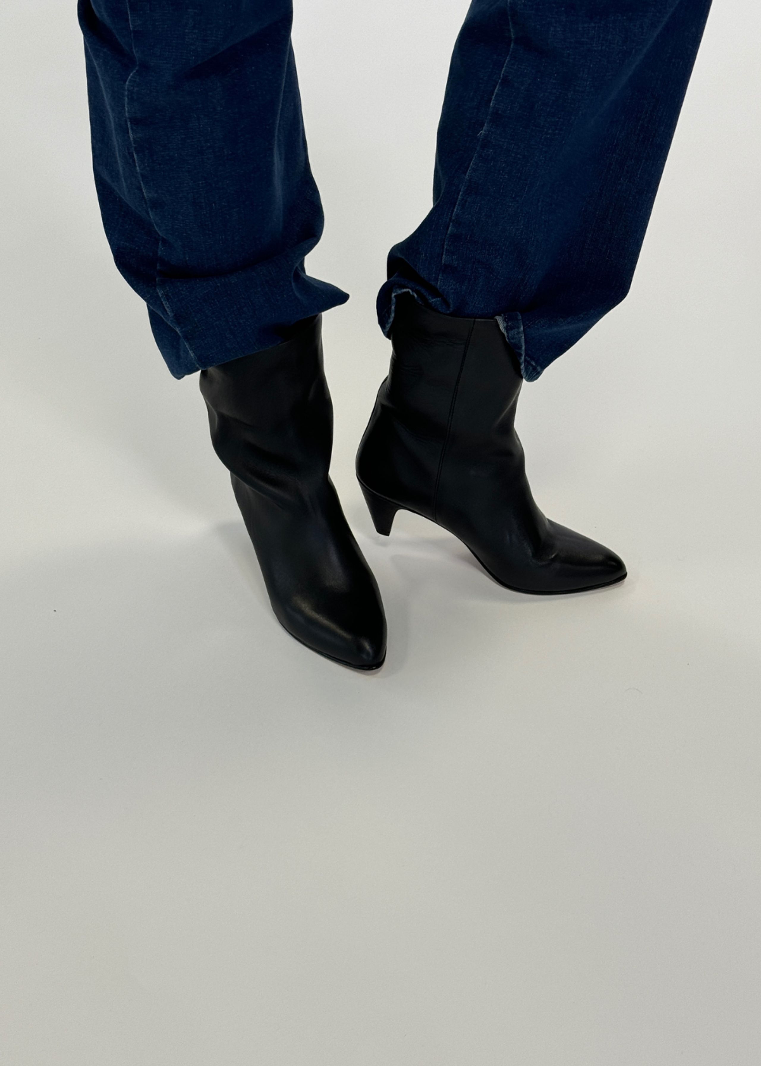 Anonymous Copenhagen - Stiefel - Vully 50 stiletto Soft Calf - Black