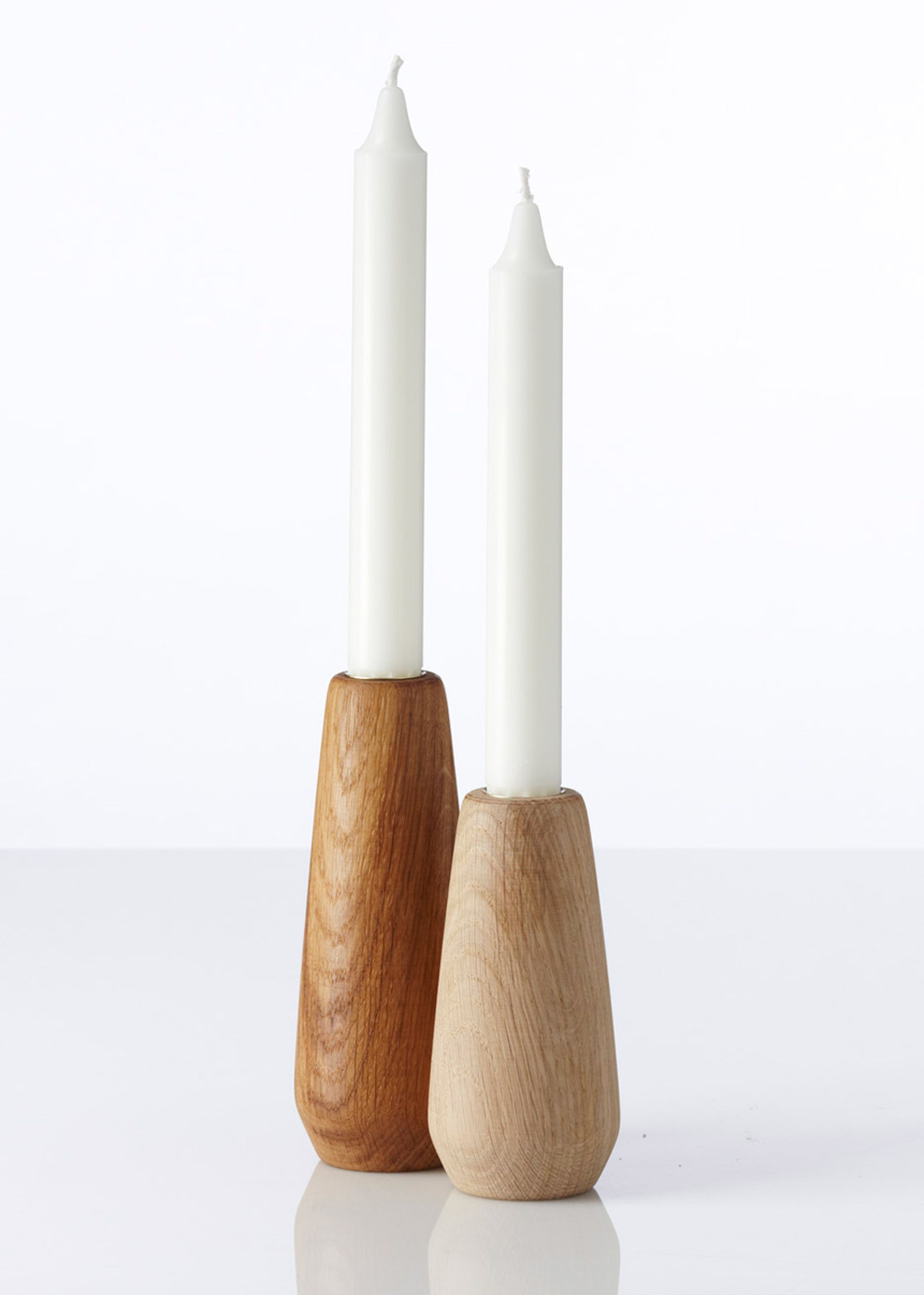 Applicata - Candle Holder - Torso Candleholder - Large - Oak