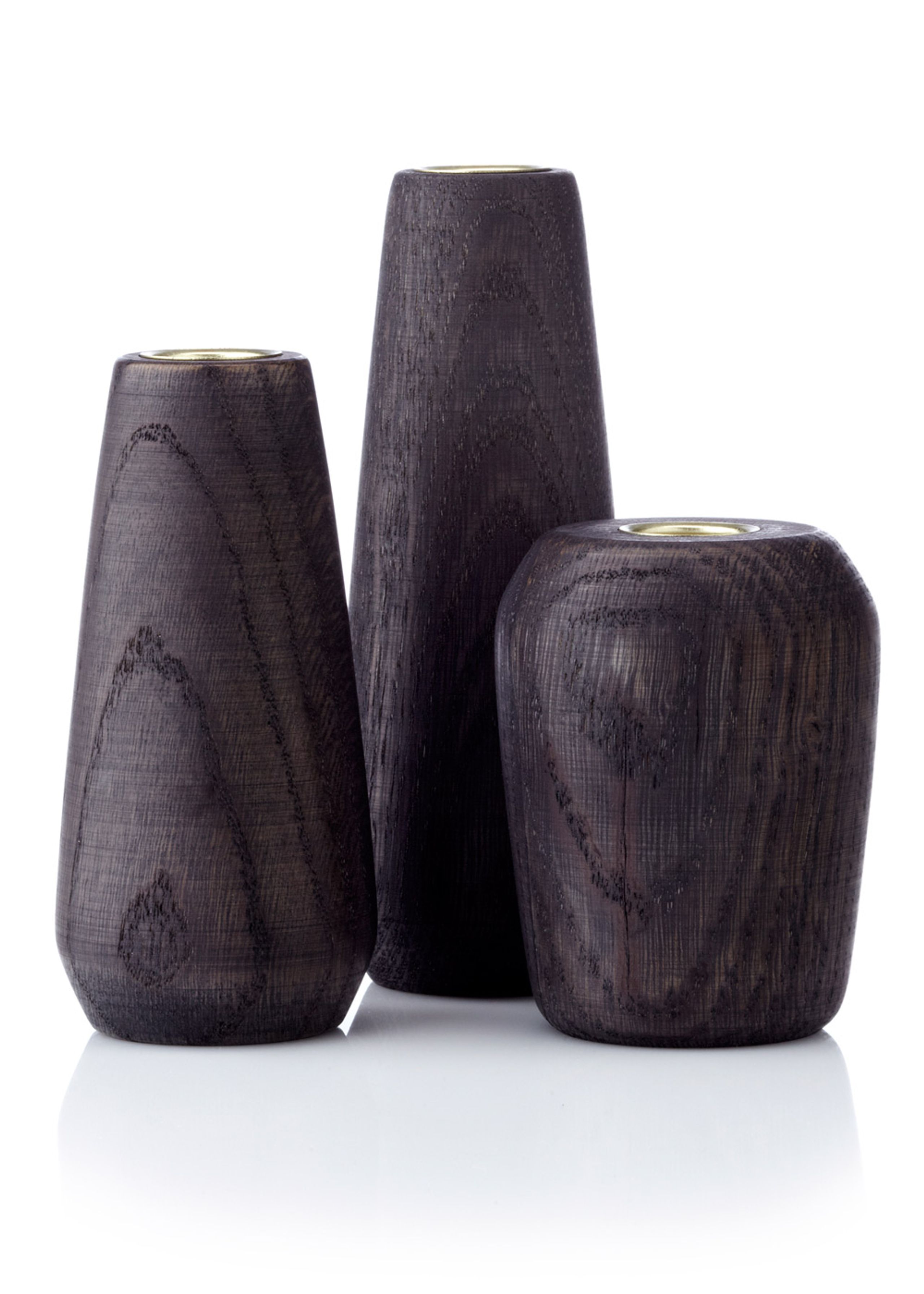 Applicata - 1 - Torso Candleholder - Large - Bejdset Eg