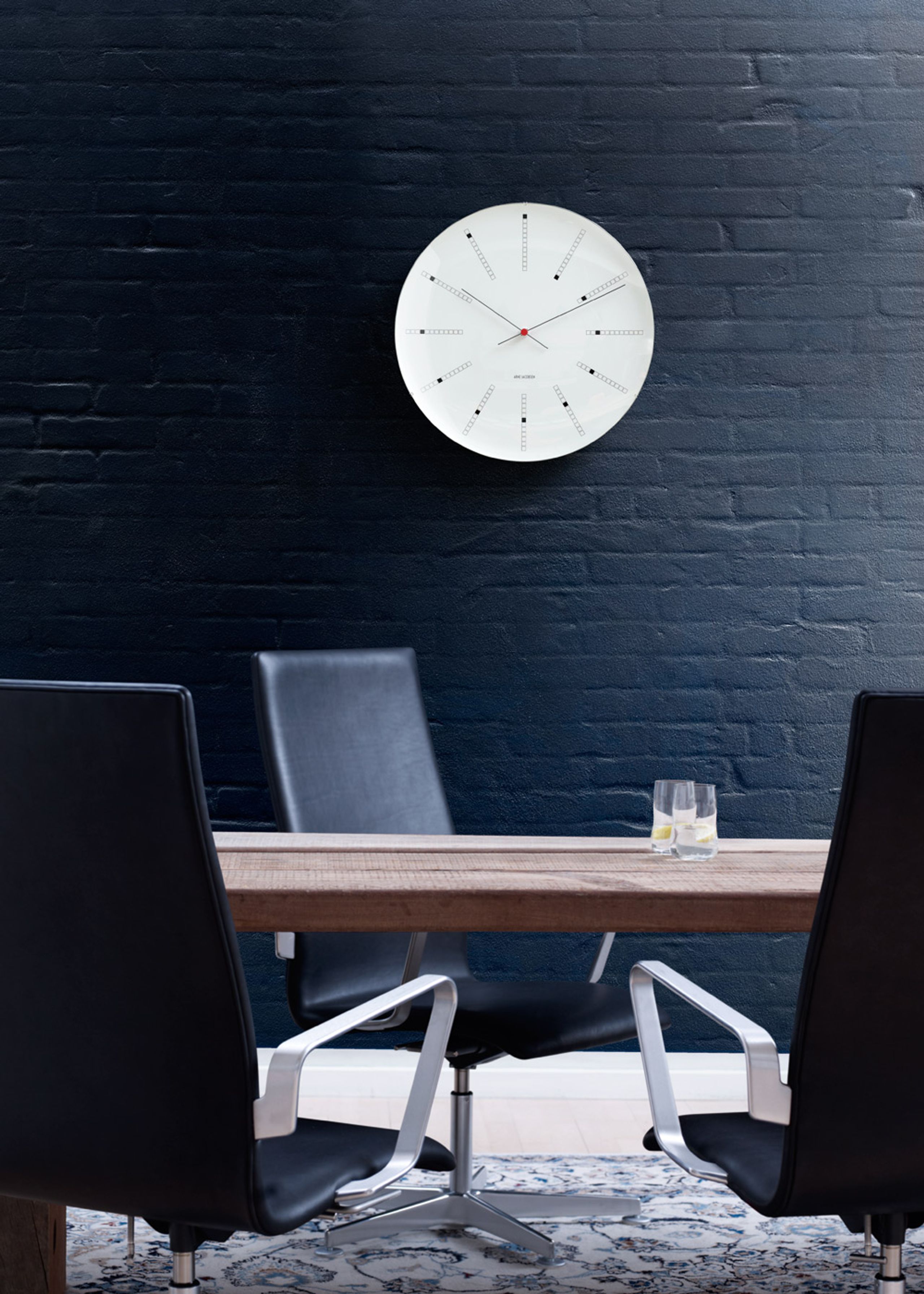 Arne Jacobsen - Watch - Bankers Watches - Wall Clock Ø21