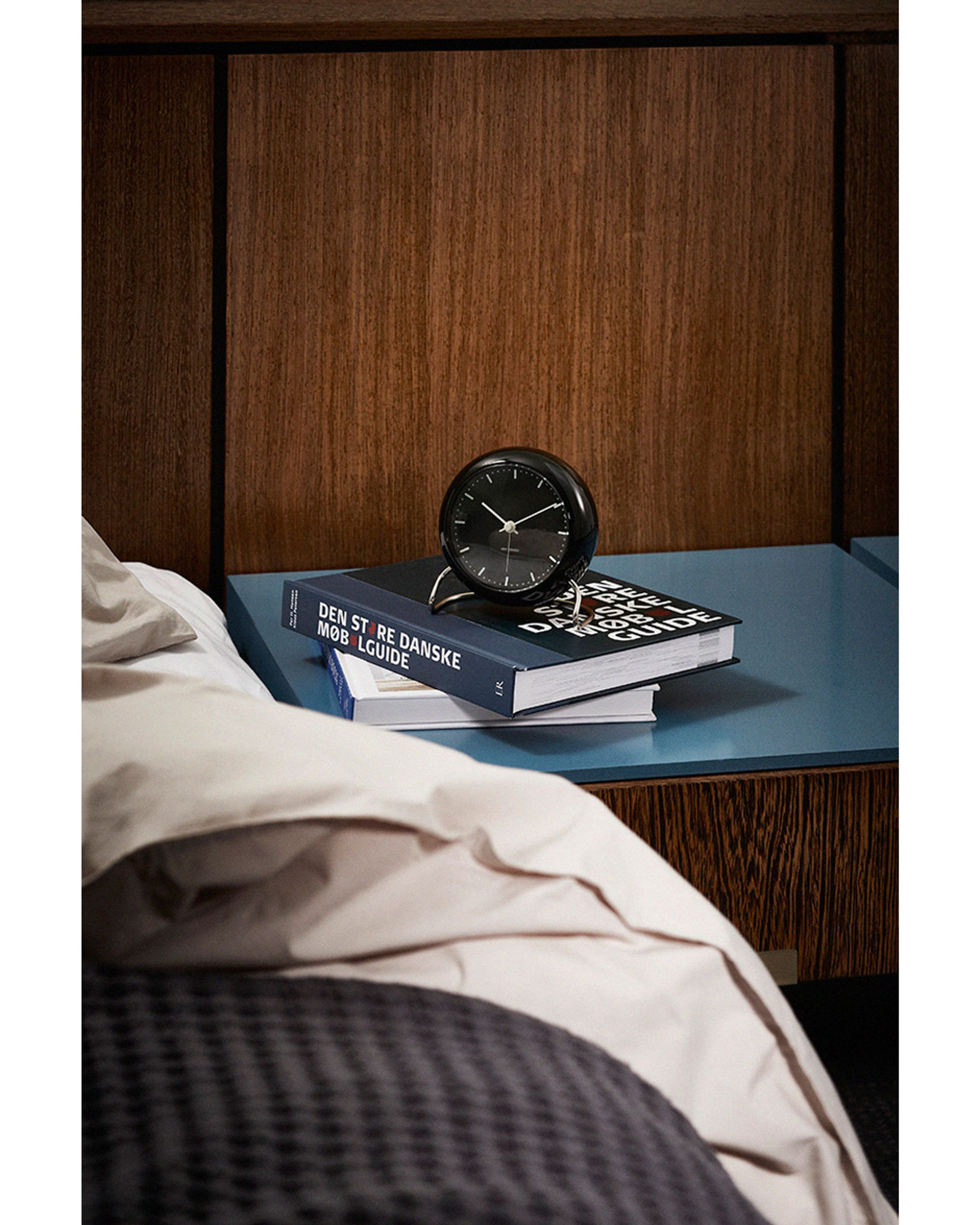 Arne Jacobsen - Clock - City Hall Table Watch - Black