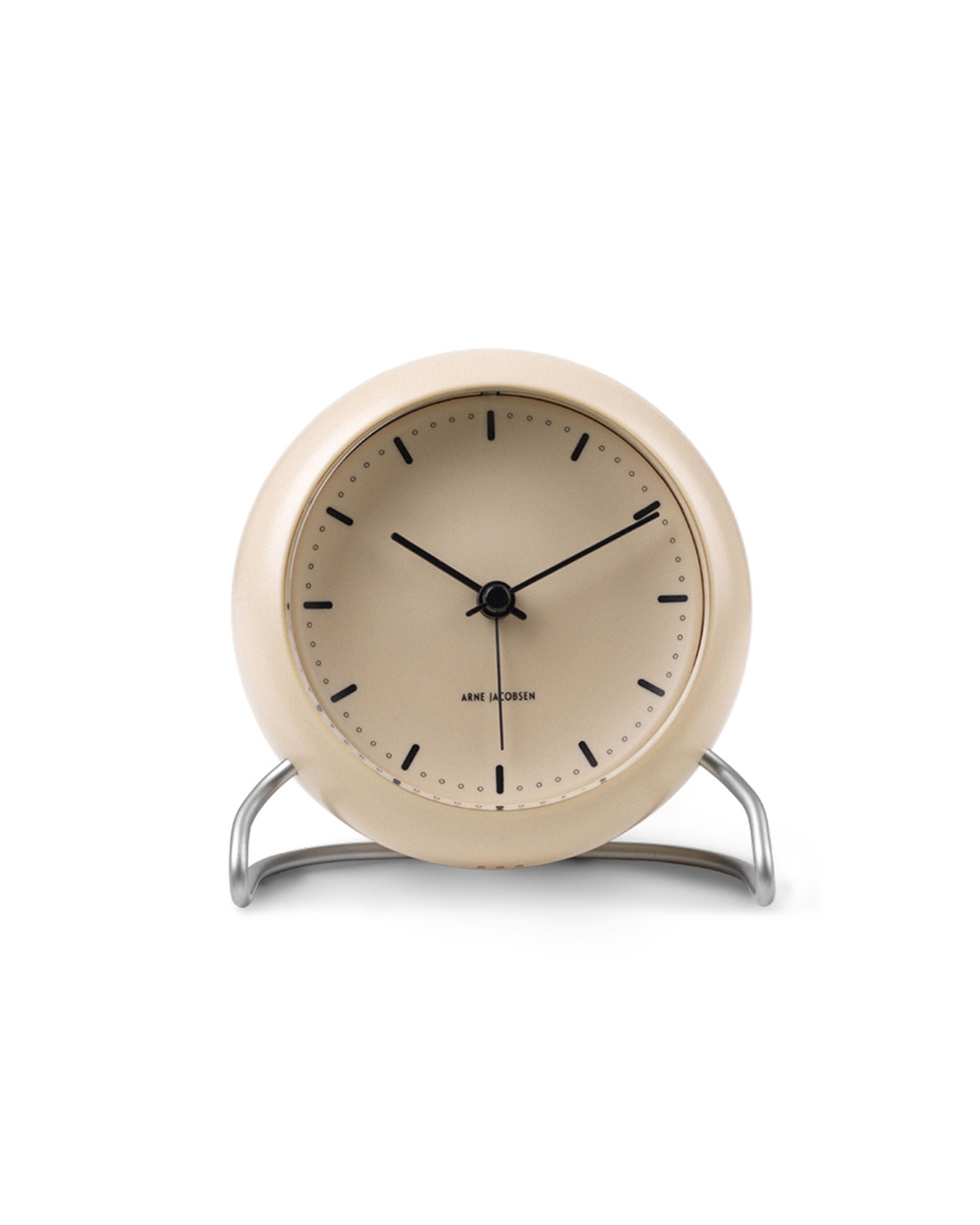 Arne Jacobsen - Clock - City Hall Table Watch - Sandy Beige