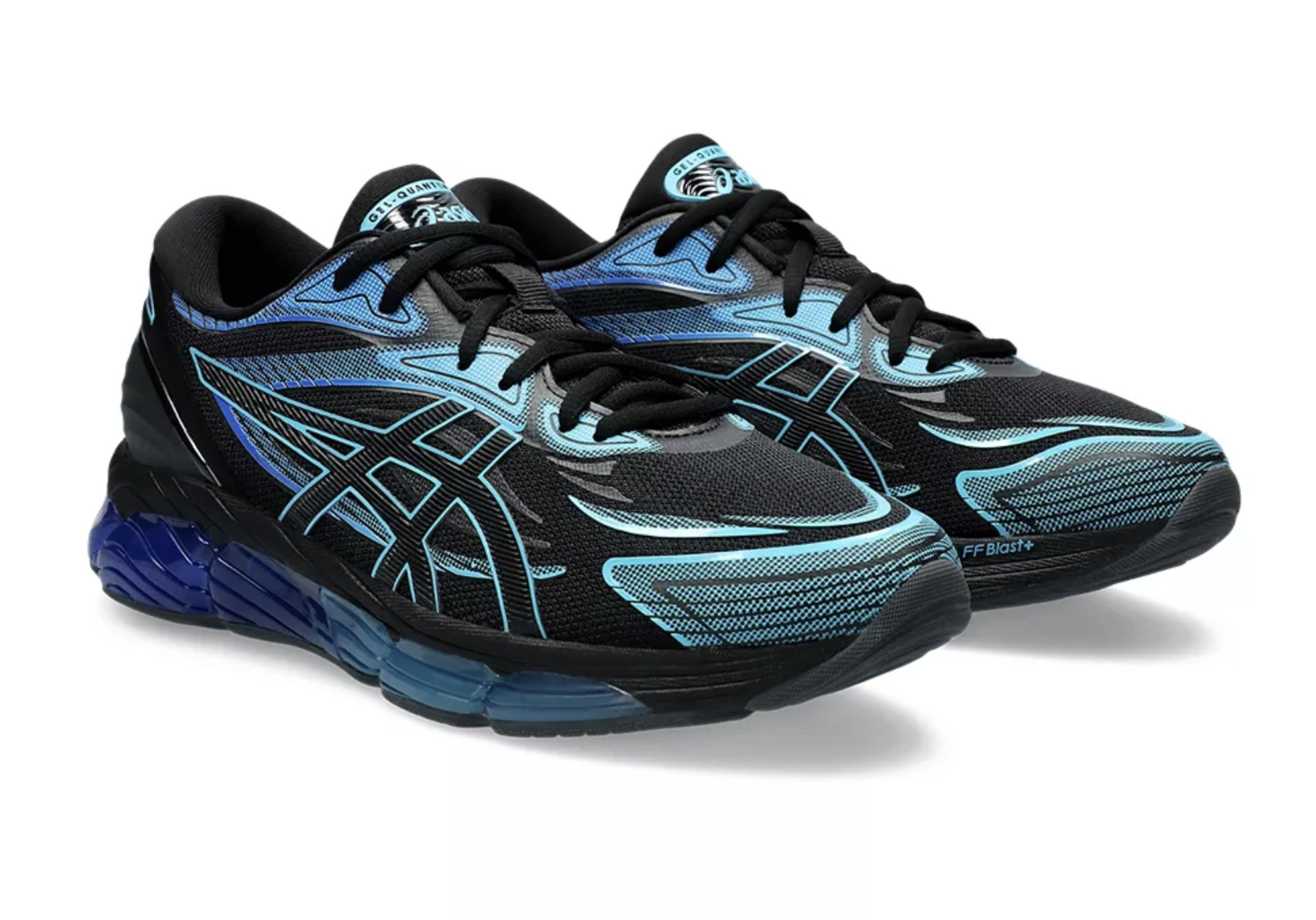 Asics - Sneakersy - GEL - Quantum 360 VIII - Black/Aquarium