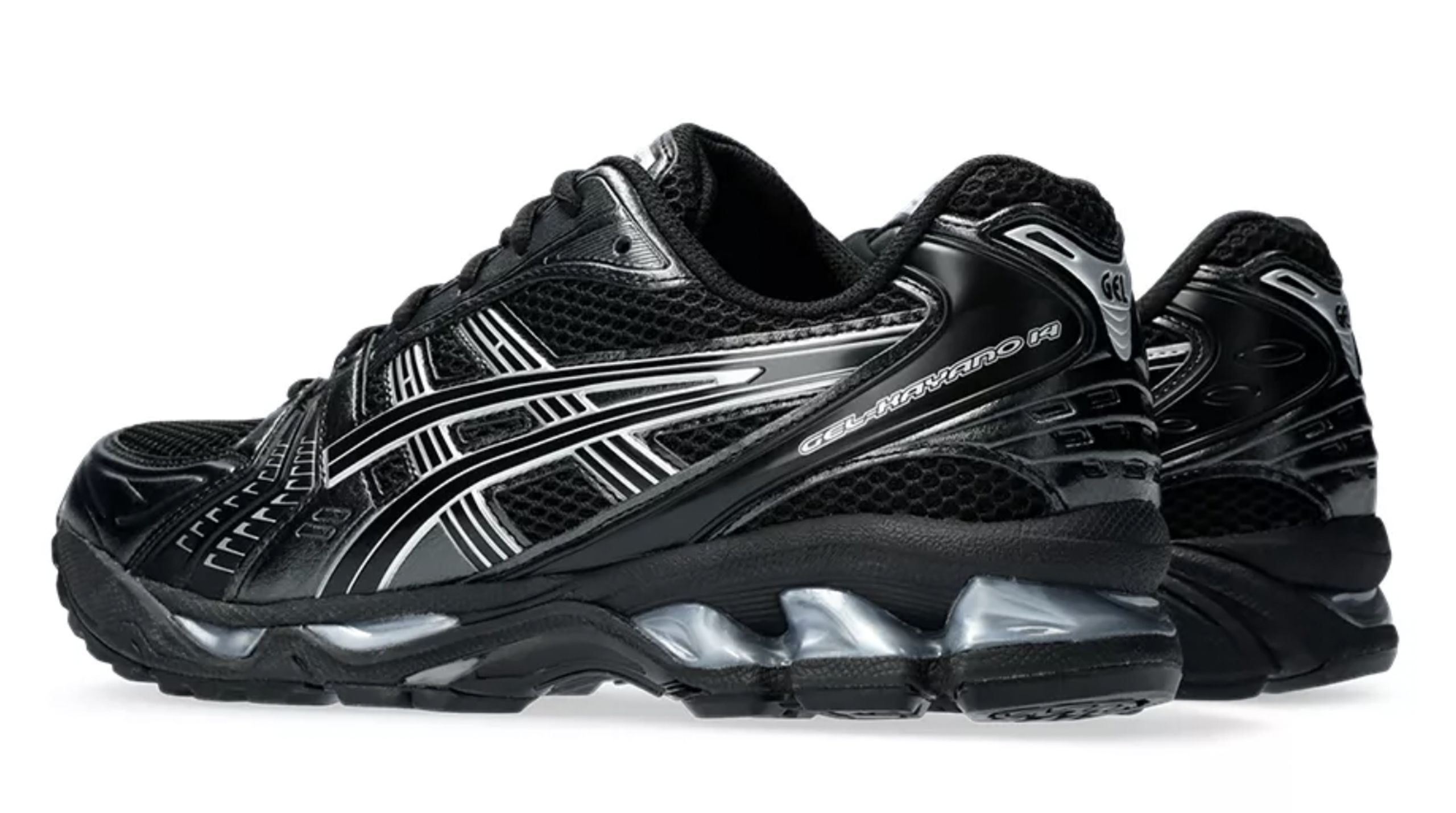 Asics - Sneakers - GEL Kayano 14 - Black/Pure Silver