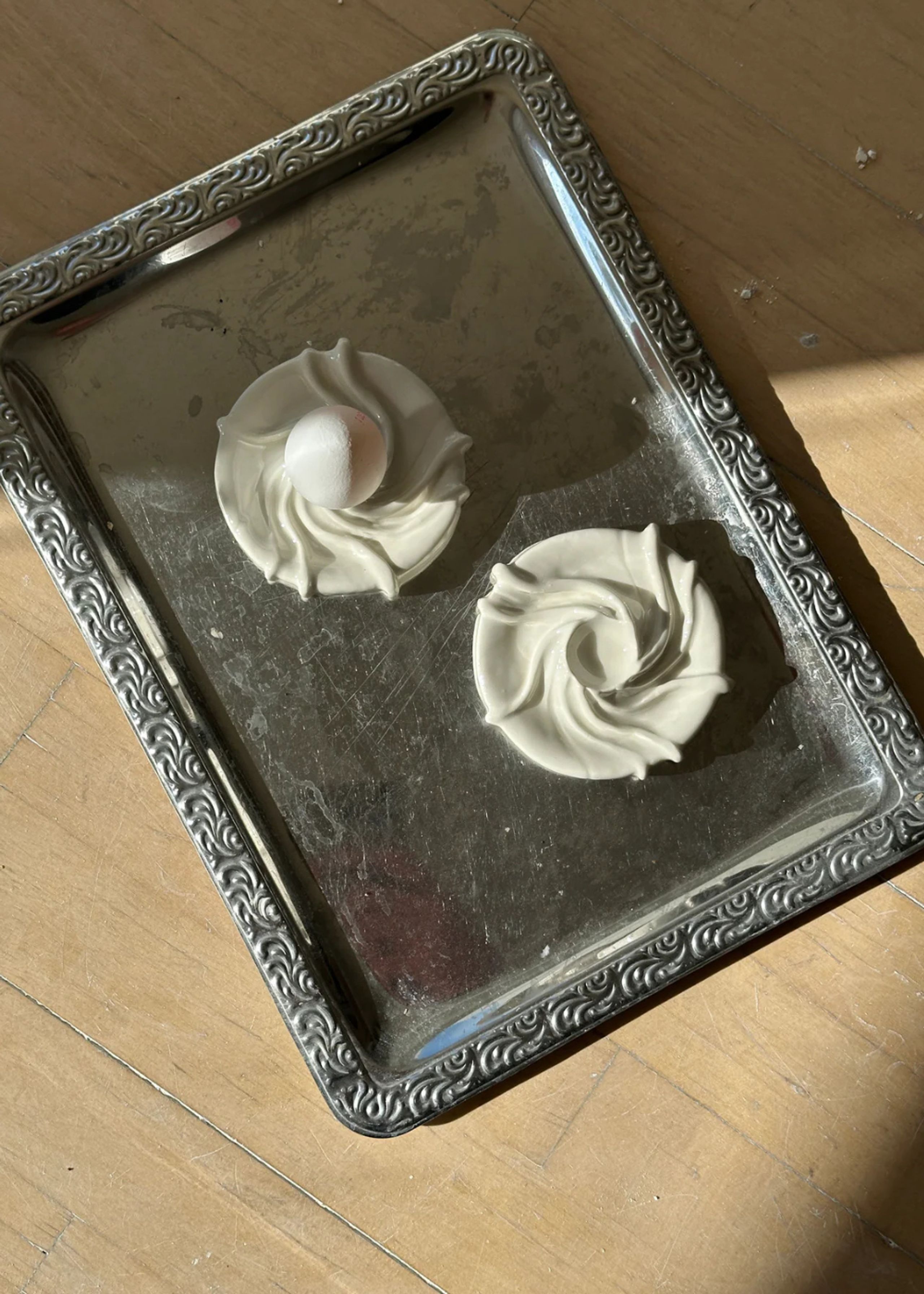 Atelier Marée - Egg cup - Egg cup - White