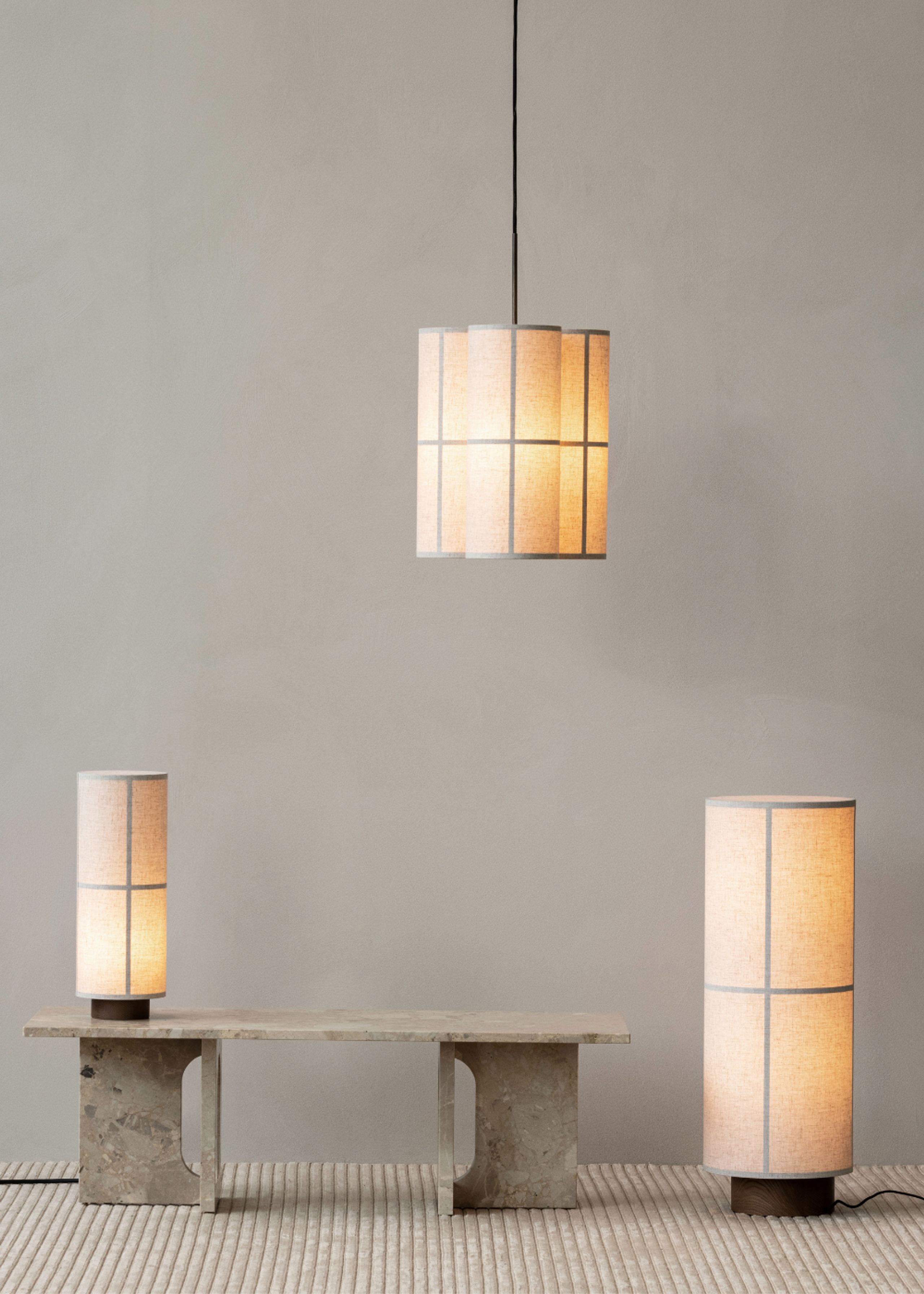 Audo Copenhagen - Floor lamp - Hashira Floor Lamp - Raw
