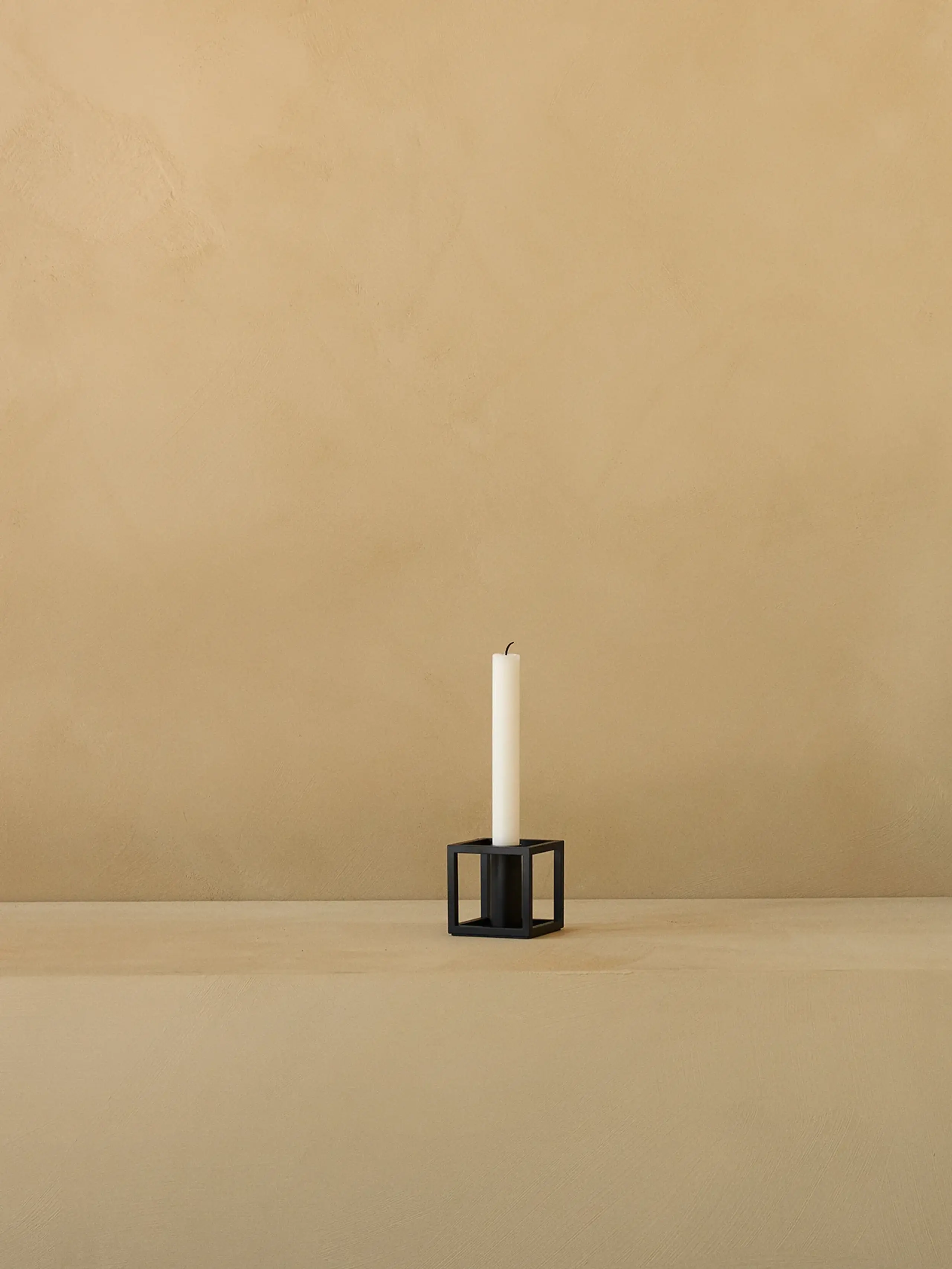 Audo Copenhagen - Candlestick - Kubus 1 - Black