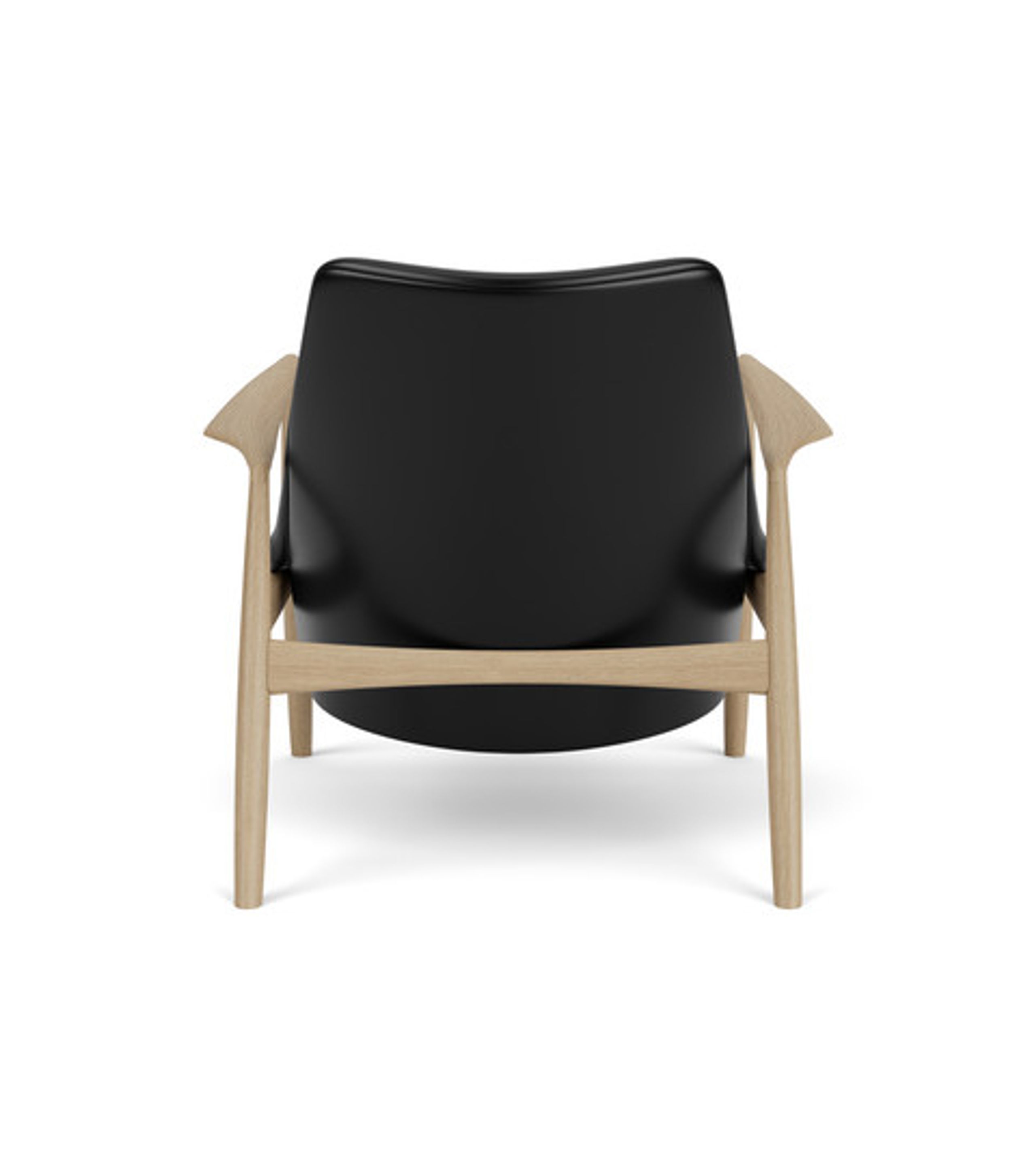 Audo Copenhagen - Stofble - The Seal Lounge Chair Low Back - Oiled Natural Oak / Dakar 0842