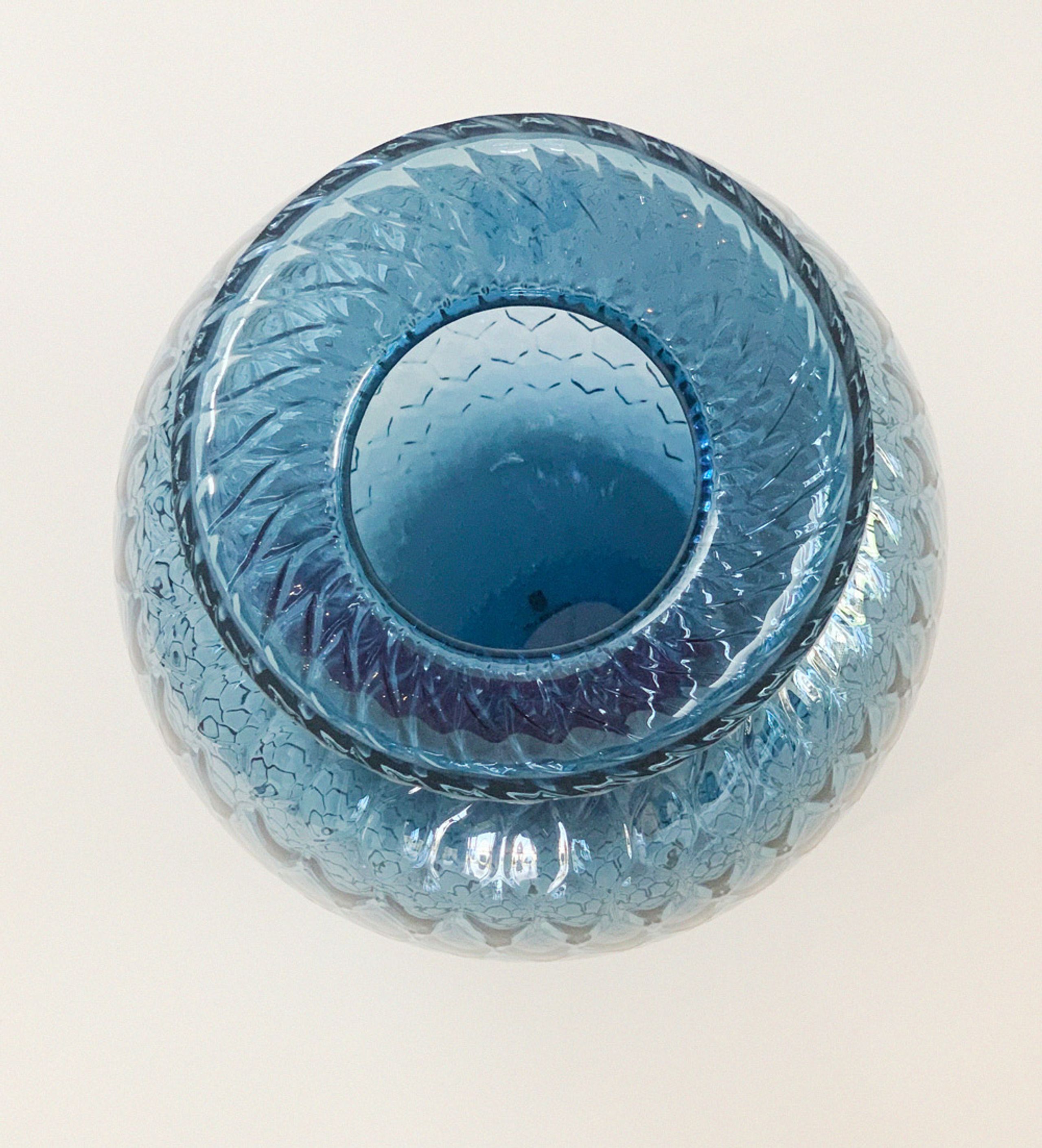 AVL - Vase - Balloon Coco Vase - Blue Smoke