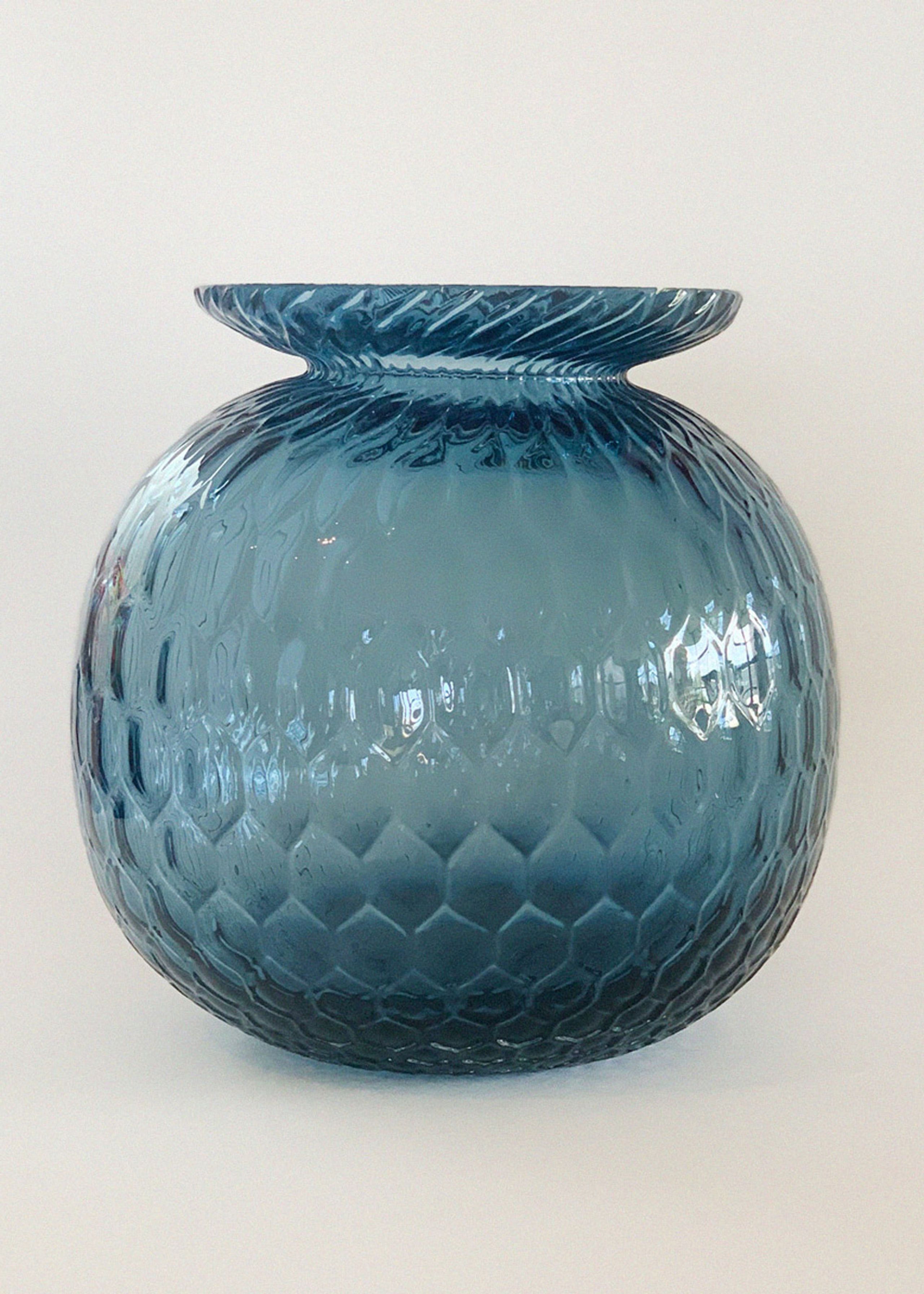 AVL - Vase - Balloon Coco Vase - Blue Smoke