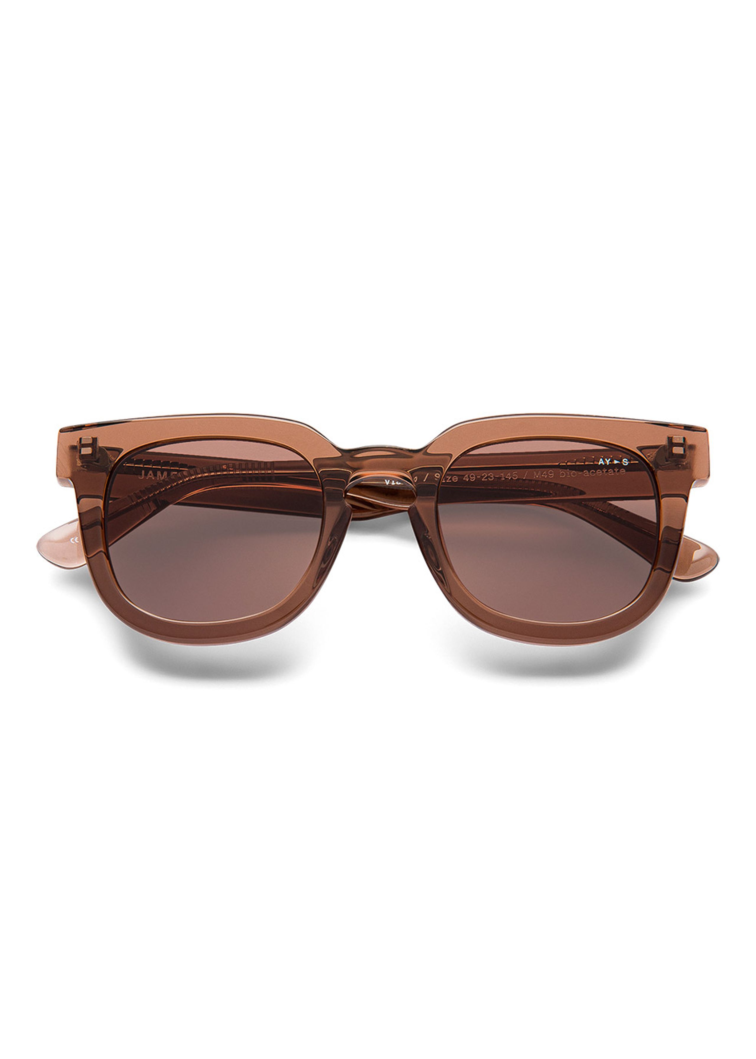 AY Studios - Sunglasses - Vision - Transparent Coffee Brown
