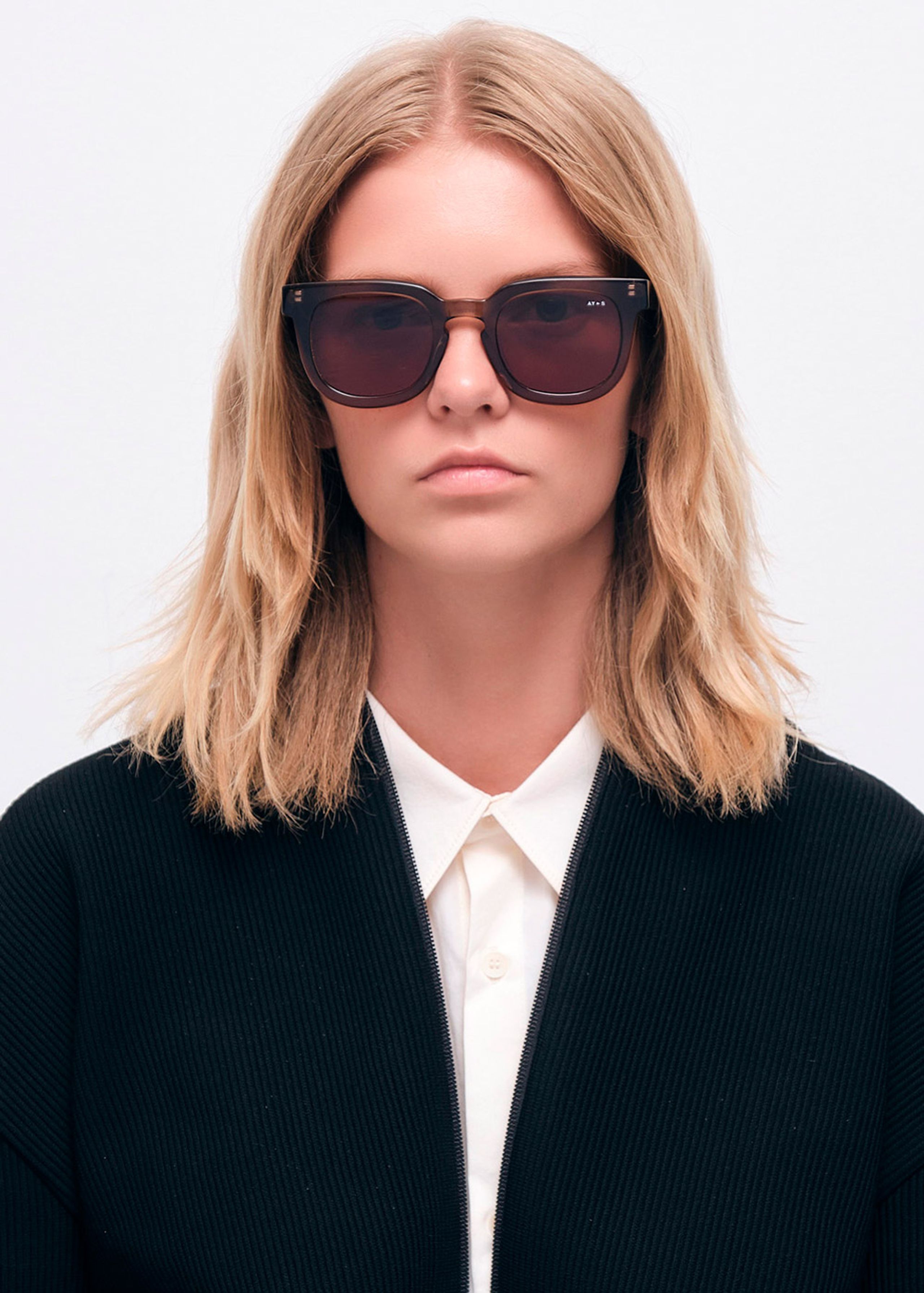 AY Studios - Sunglasses - Vision - Transparent Coffee Brown