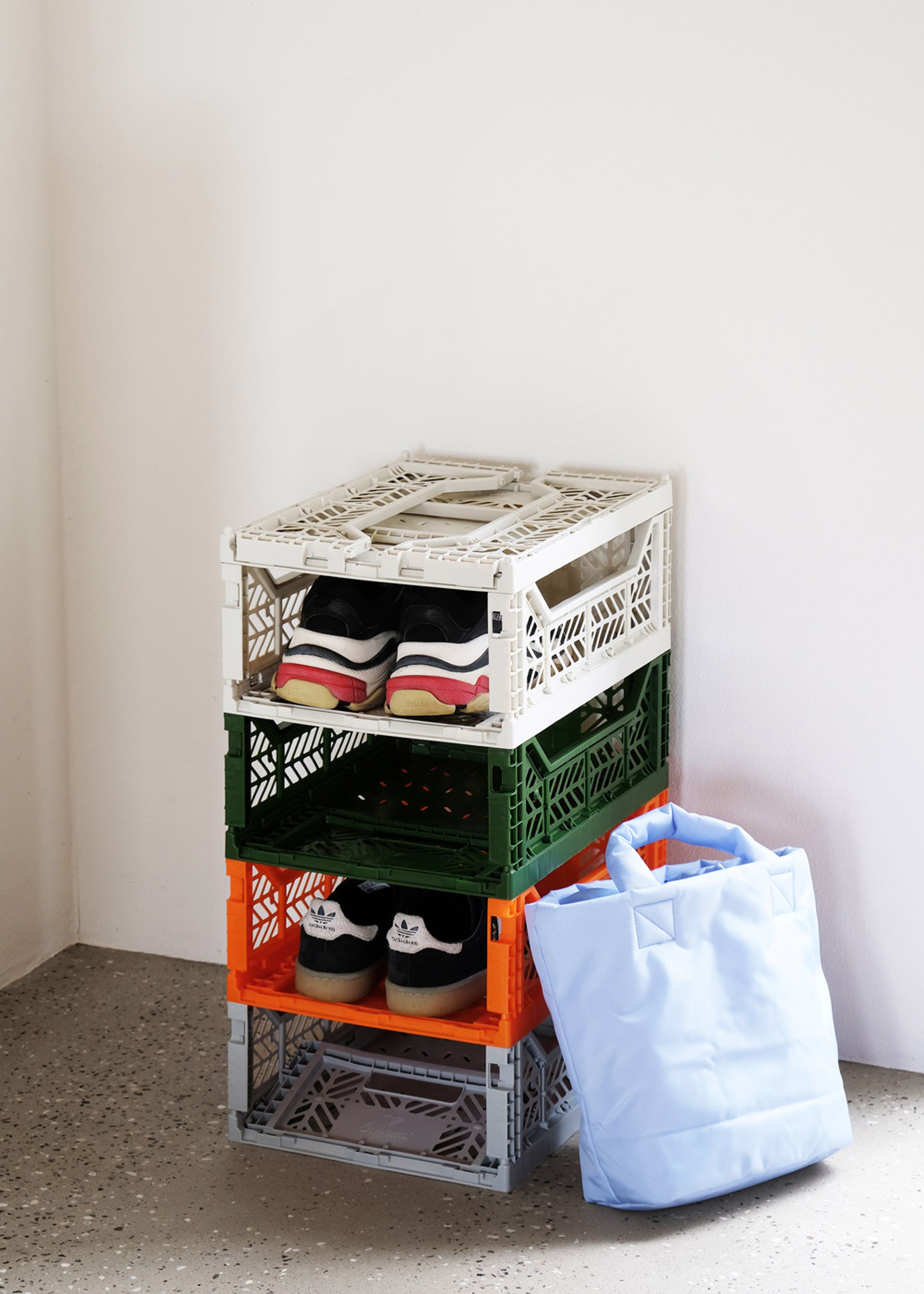 Aykasa - Kasser - Aykasa Foldekasser - Mini - Cream