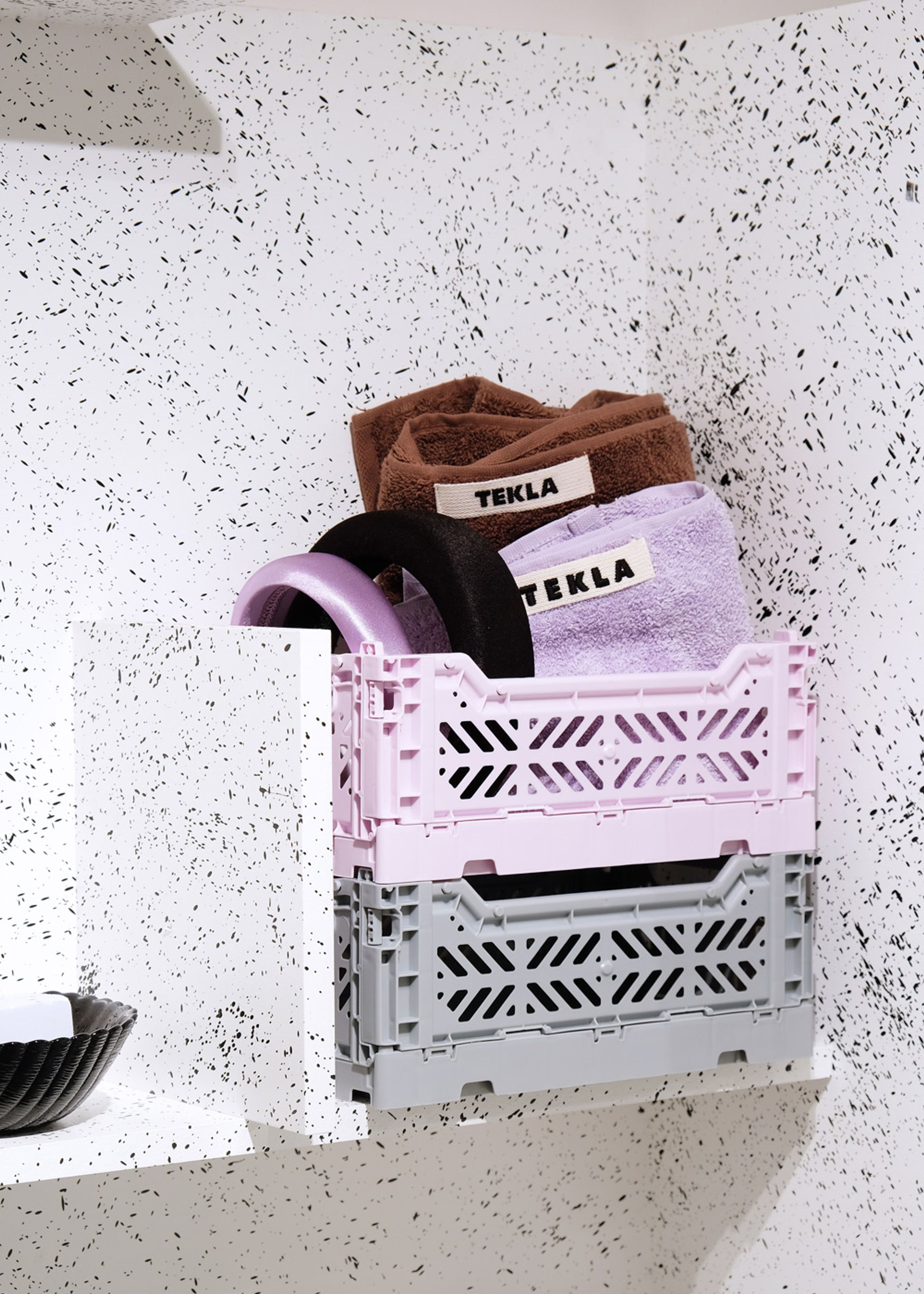 Aykasa - Kasser - Aykasa Foldekasser - Mini - Cream