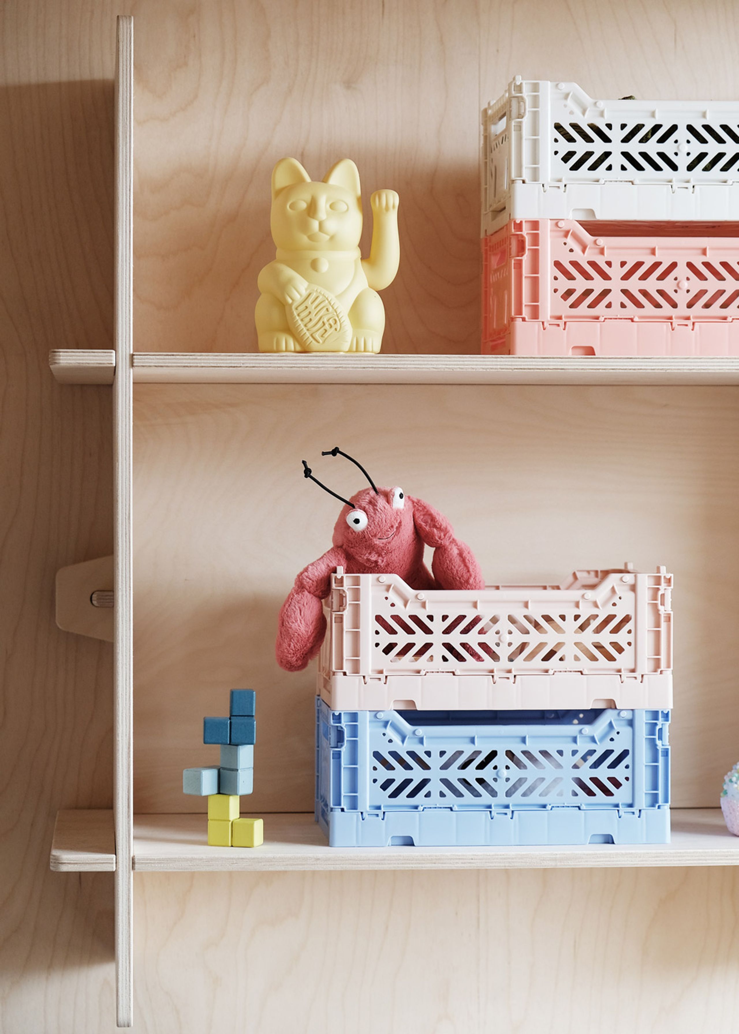 Aykasa - Kasser - Aykasa Foldekasser - Mini - Yellow