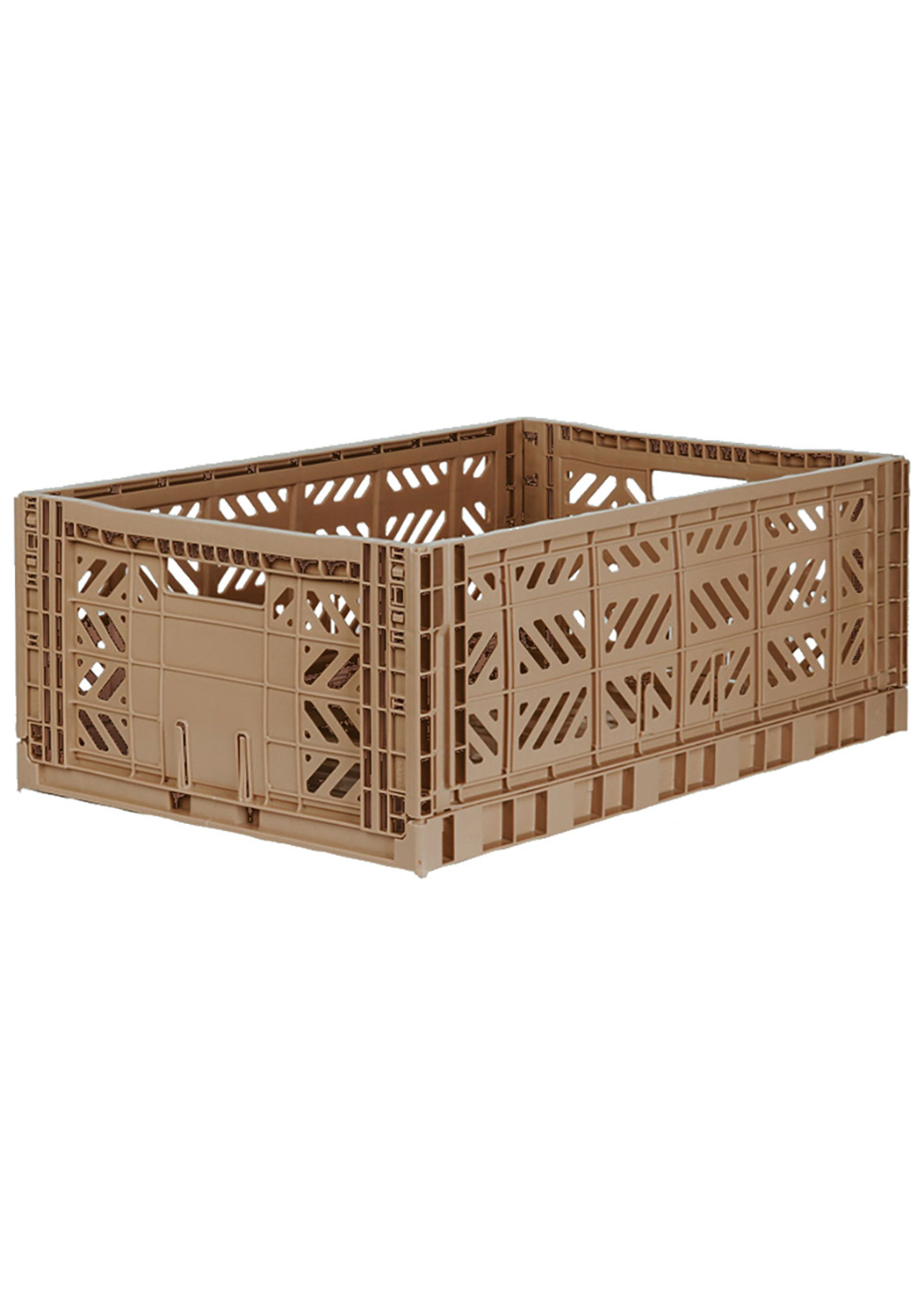 Aykasa - Boxes - Aykasa Foldable Boxes - Maxi - Warm Taupe