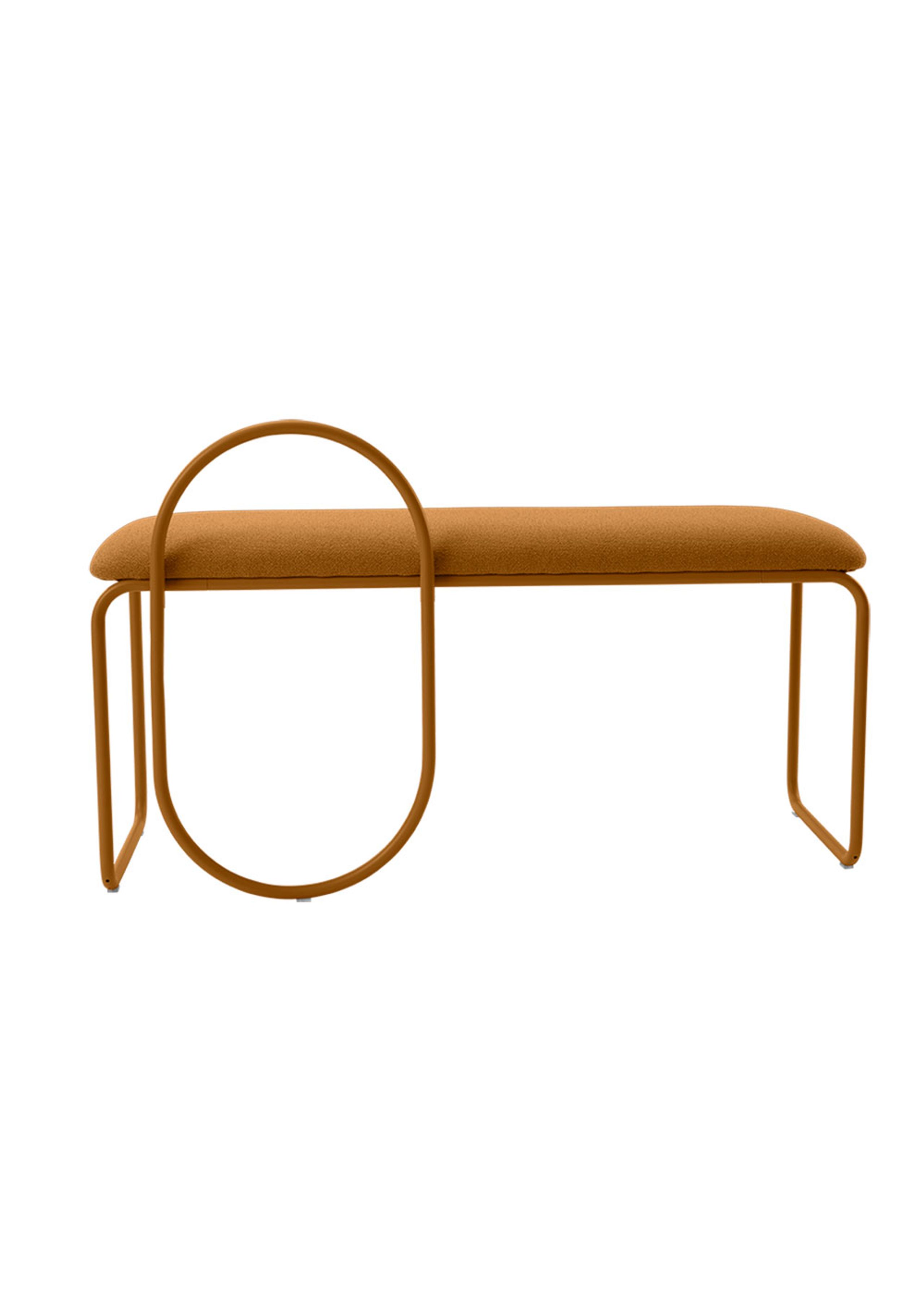 AYTM - Bank - ANGUI Bench - Amber Bouclé 0636