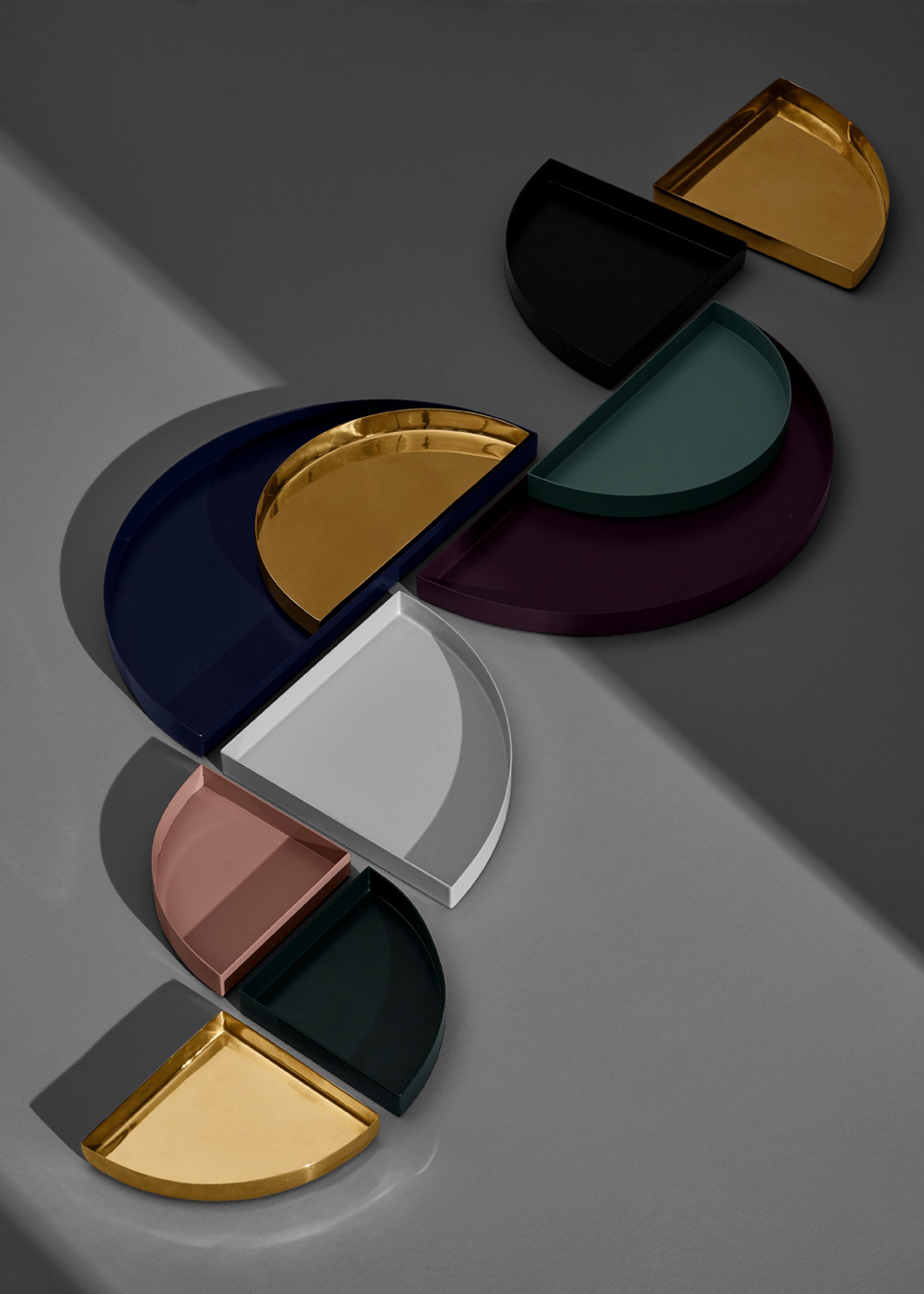 AYTM - Bakke - UNITY half circle - Small - Silver