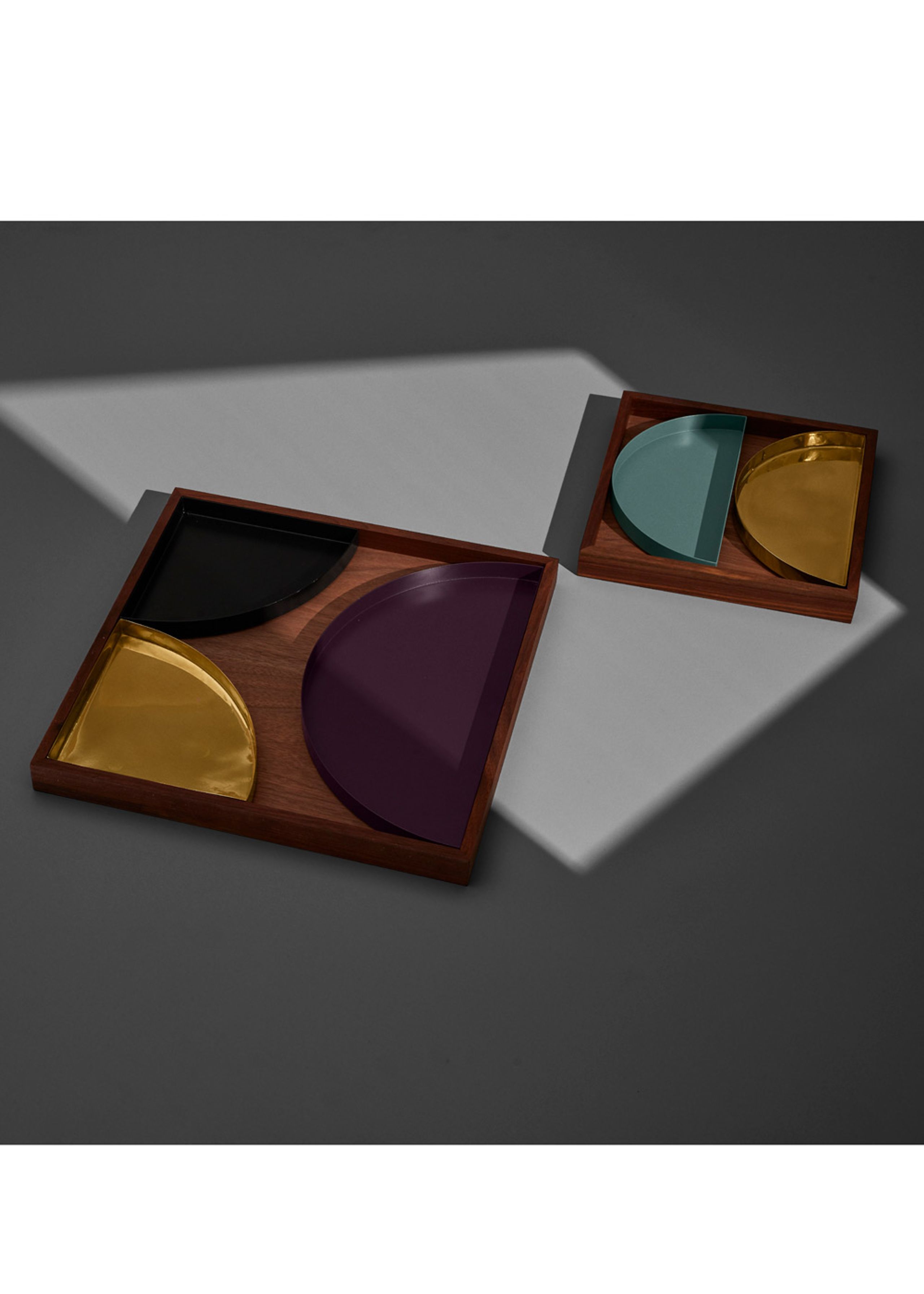 AYTM - Tray - UNITY half circle - Small - Gold