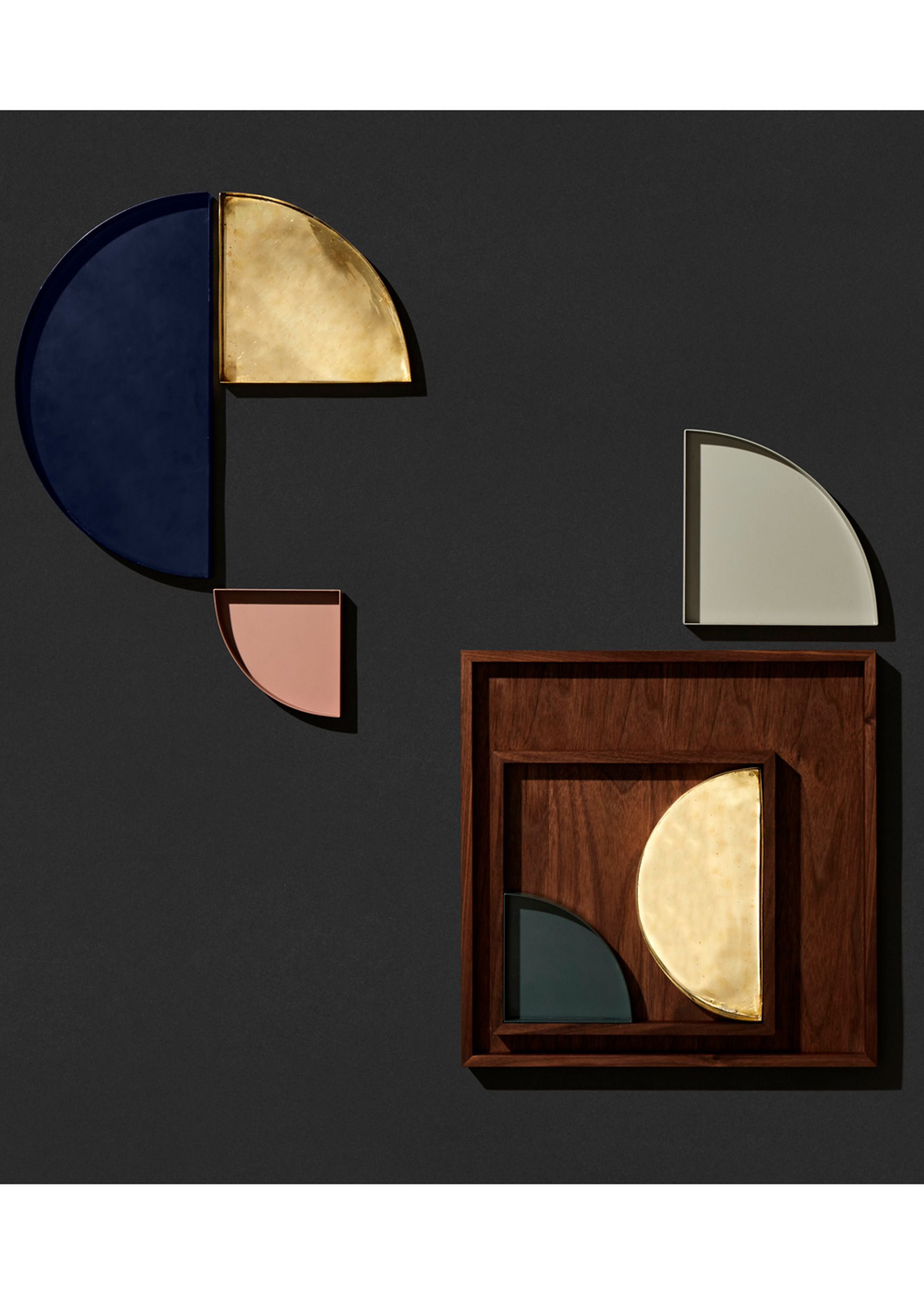 AYTM - Tray - UNITY wooden - Extra Large - Walnut