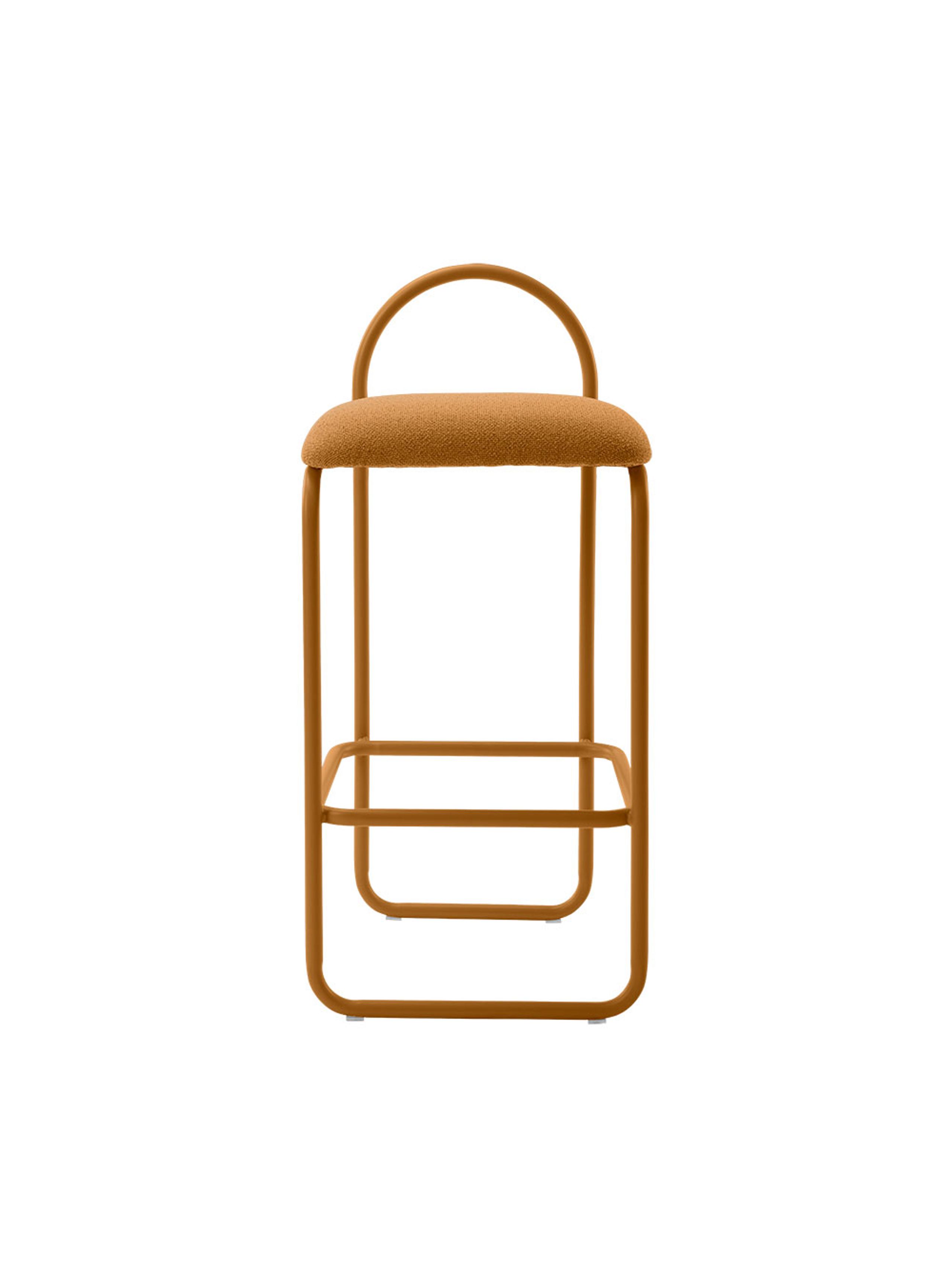 AYTM - Barová stolička - ANGUI bar chair - Low - Amber Bouclé