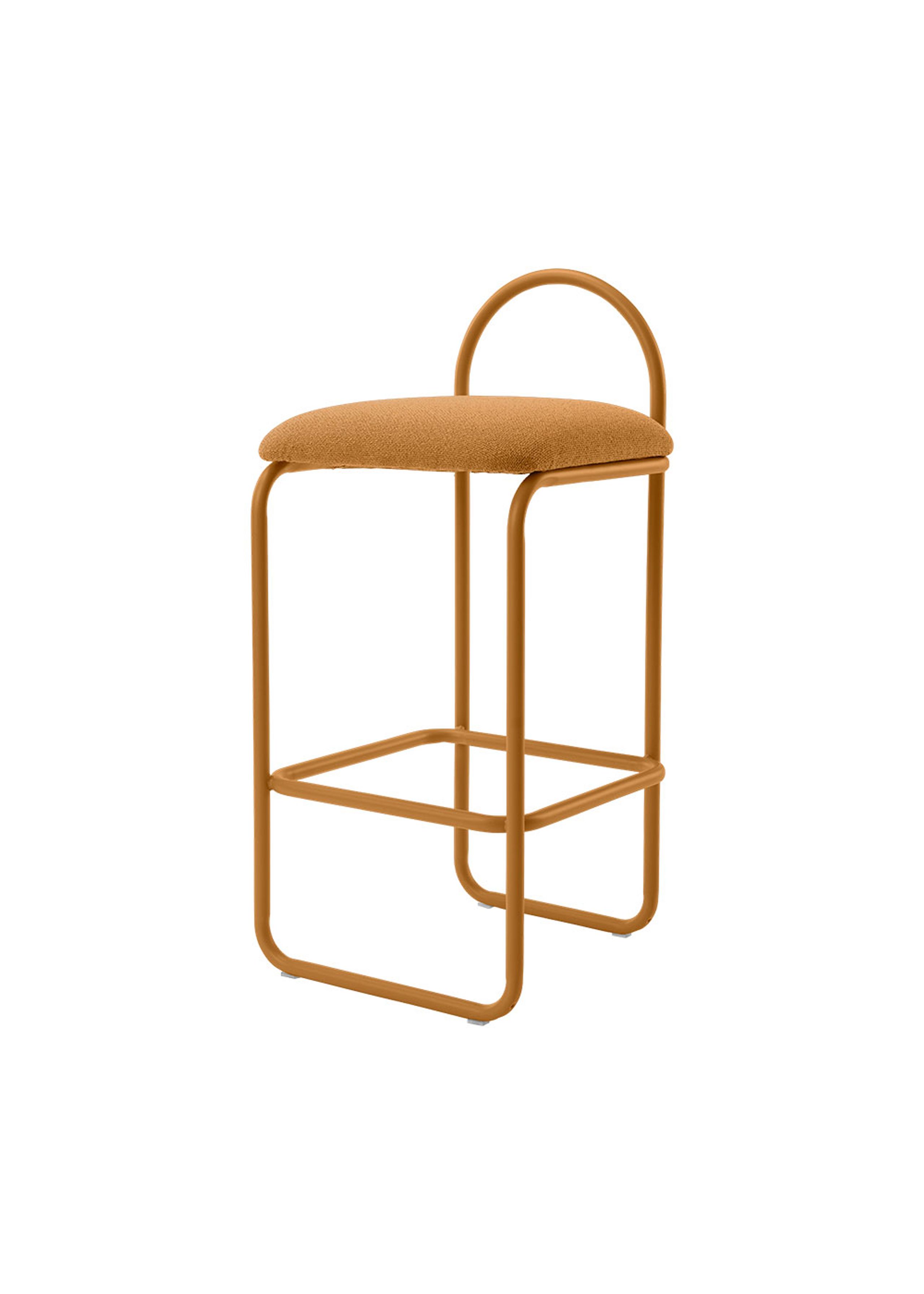 AYTM - Barová stolička - ANGUI bar chair - Low - Amber Bouclé