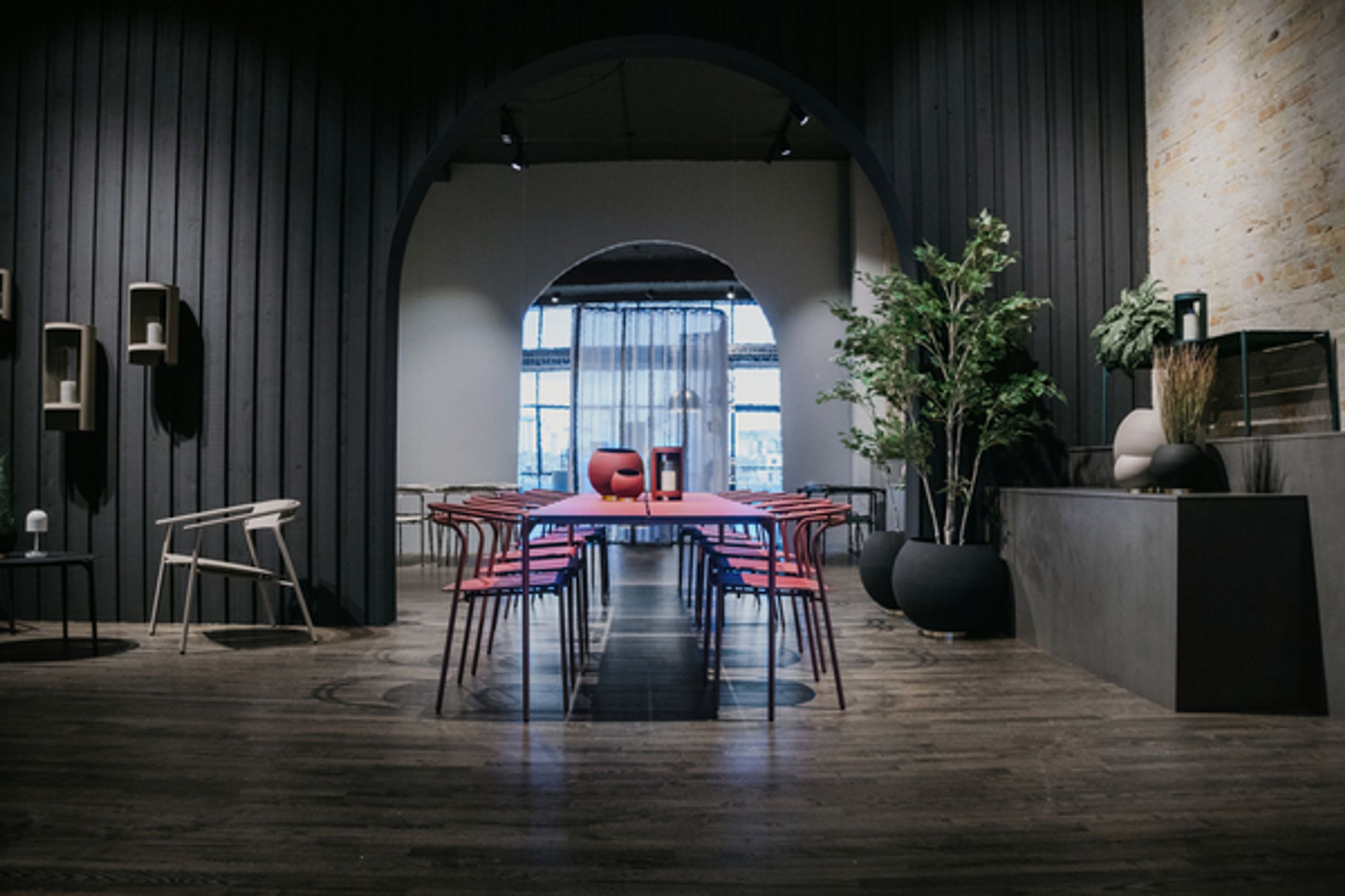 AYTM - Mesa de salón - NOVO Longe table - Black/Black small