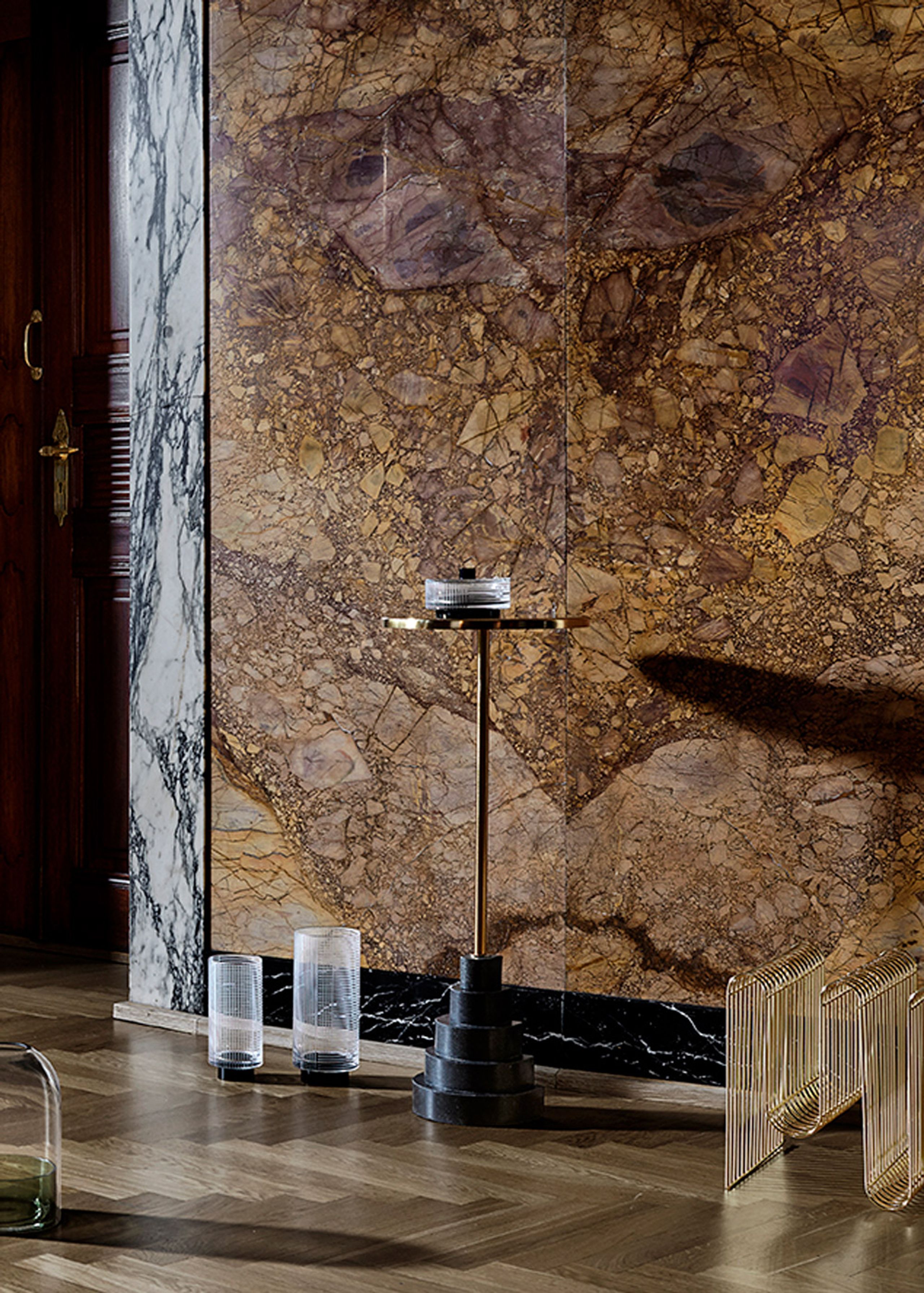 AYTM - Table - SOLUM bedside - Small - Black/Gold