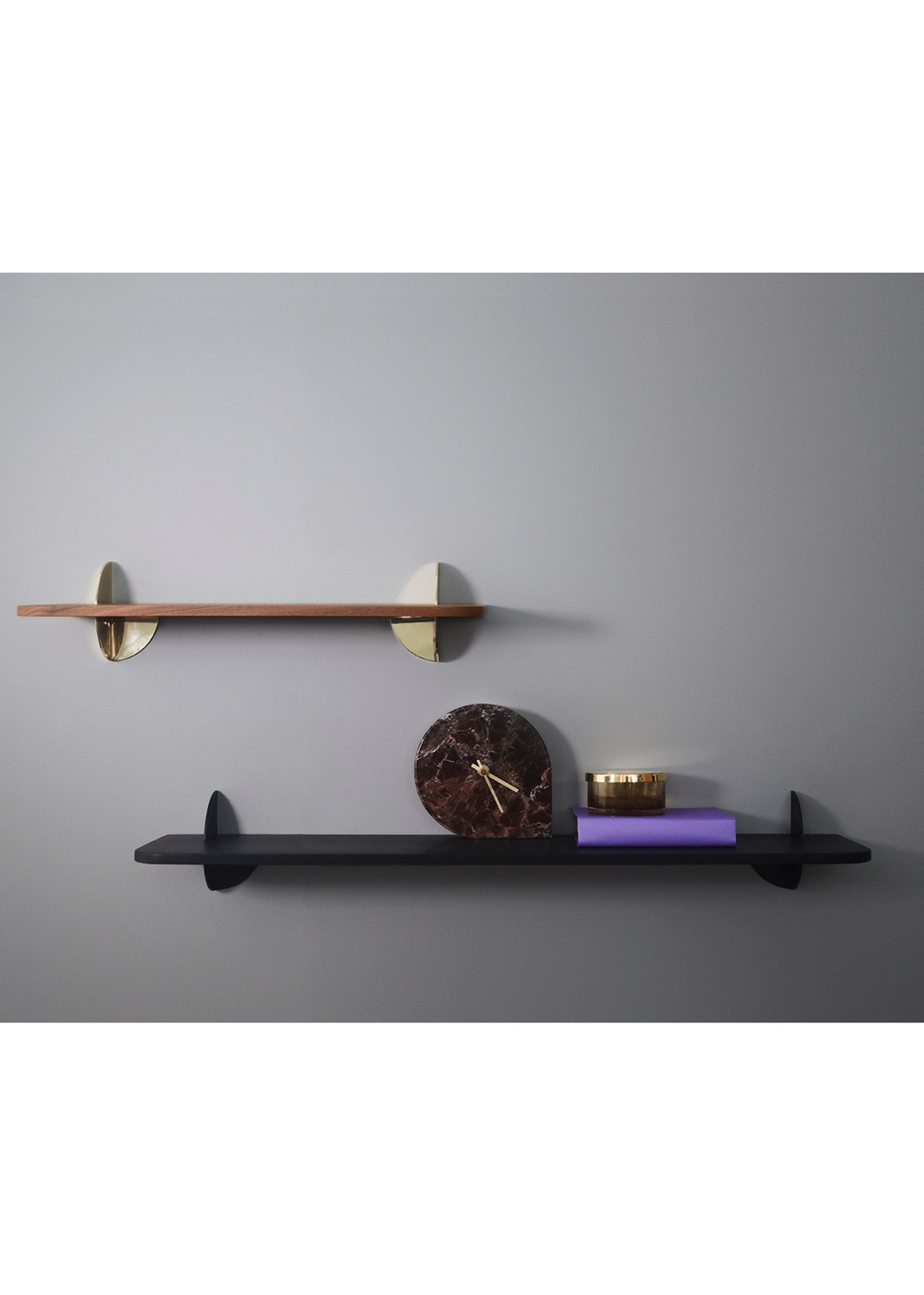 AYTM - Shelf - AEDES shelf - Large - Black/Gold