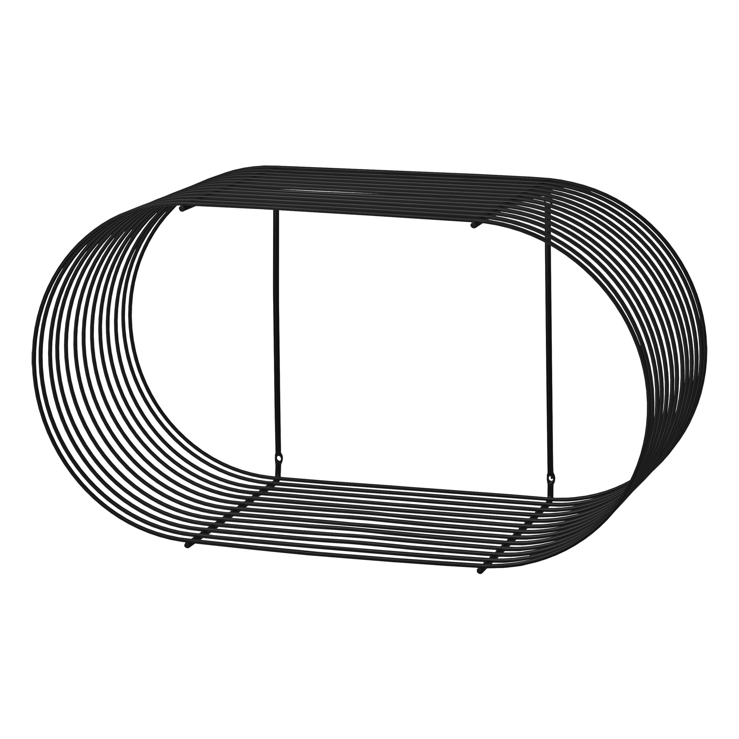 AYTM - Prateleira - CURVA shelf - Black