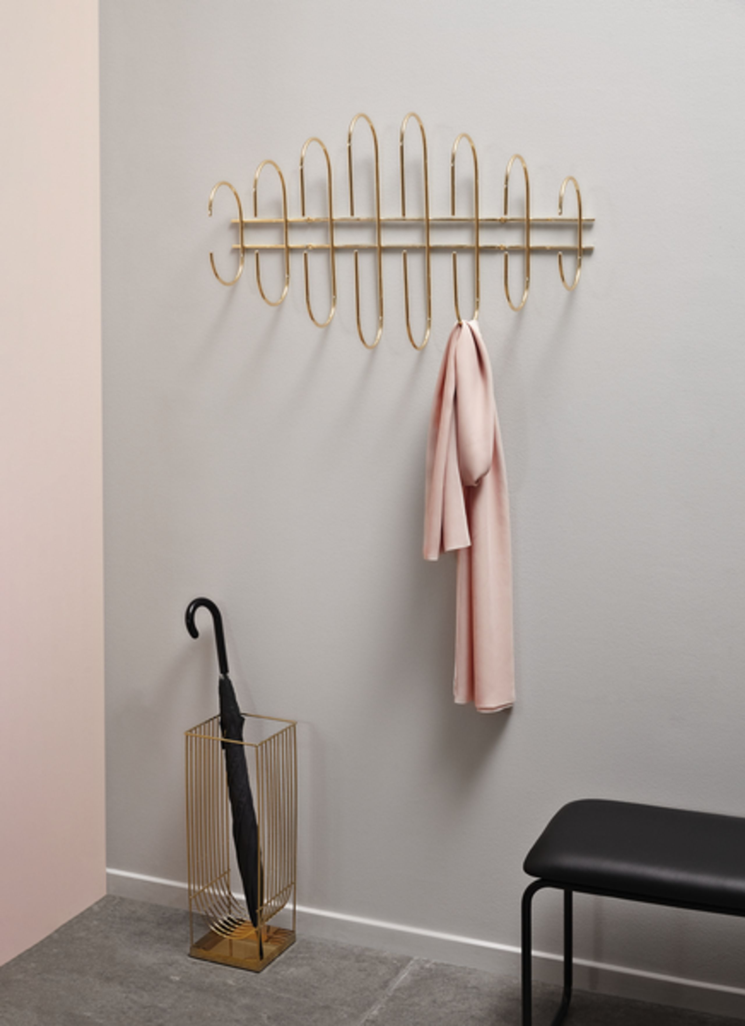 AYTM - Haken - MOVEO coat rack - Silver small