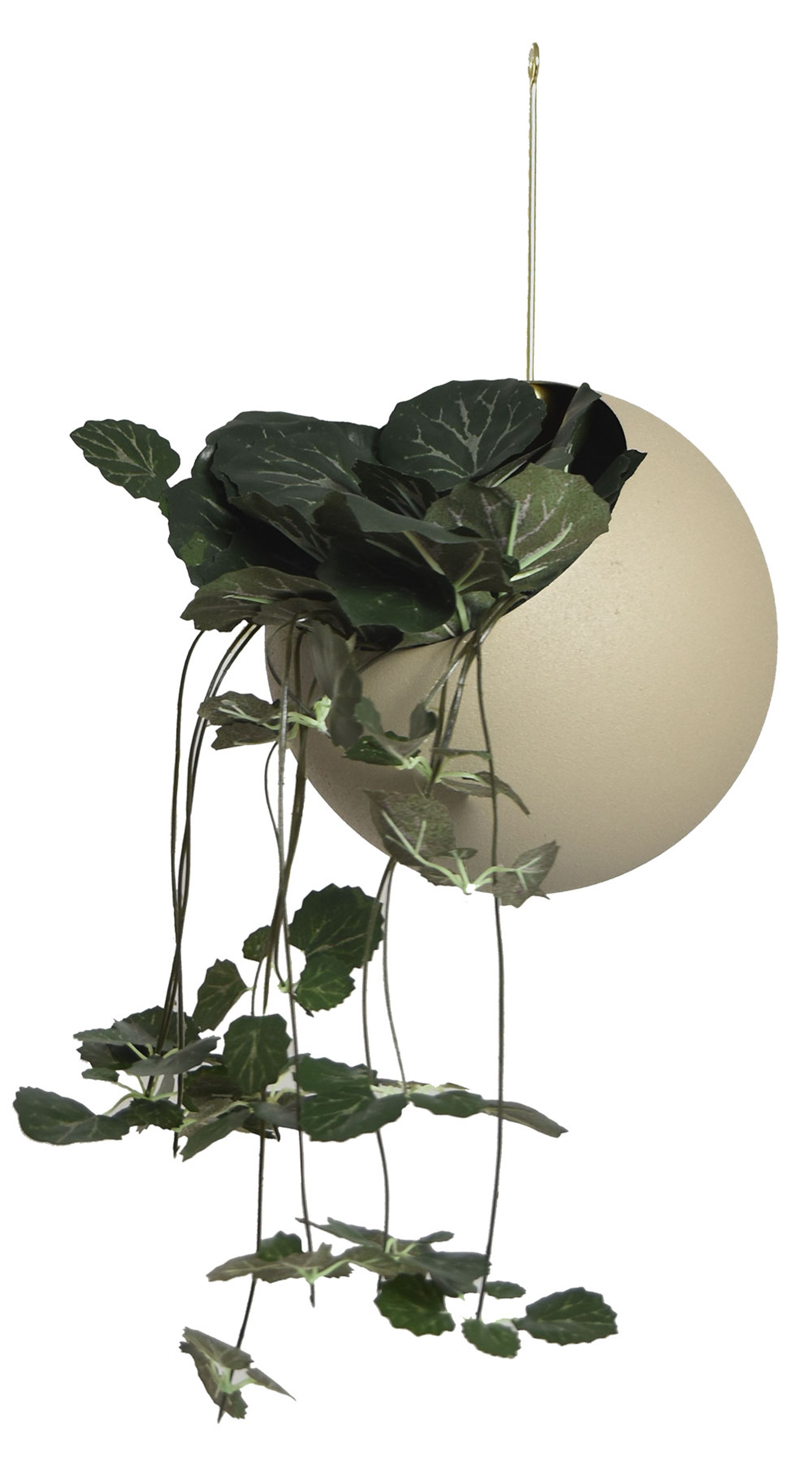 AYTM - Behälter - Globe Hangning Flowerpot - Taupe Large