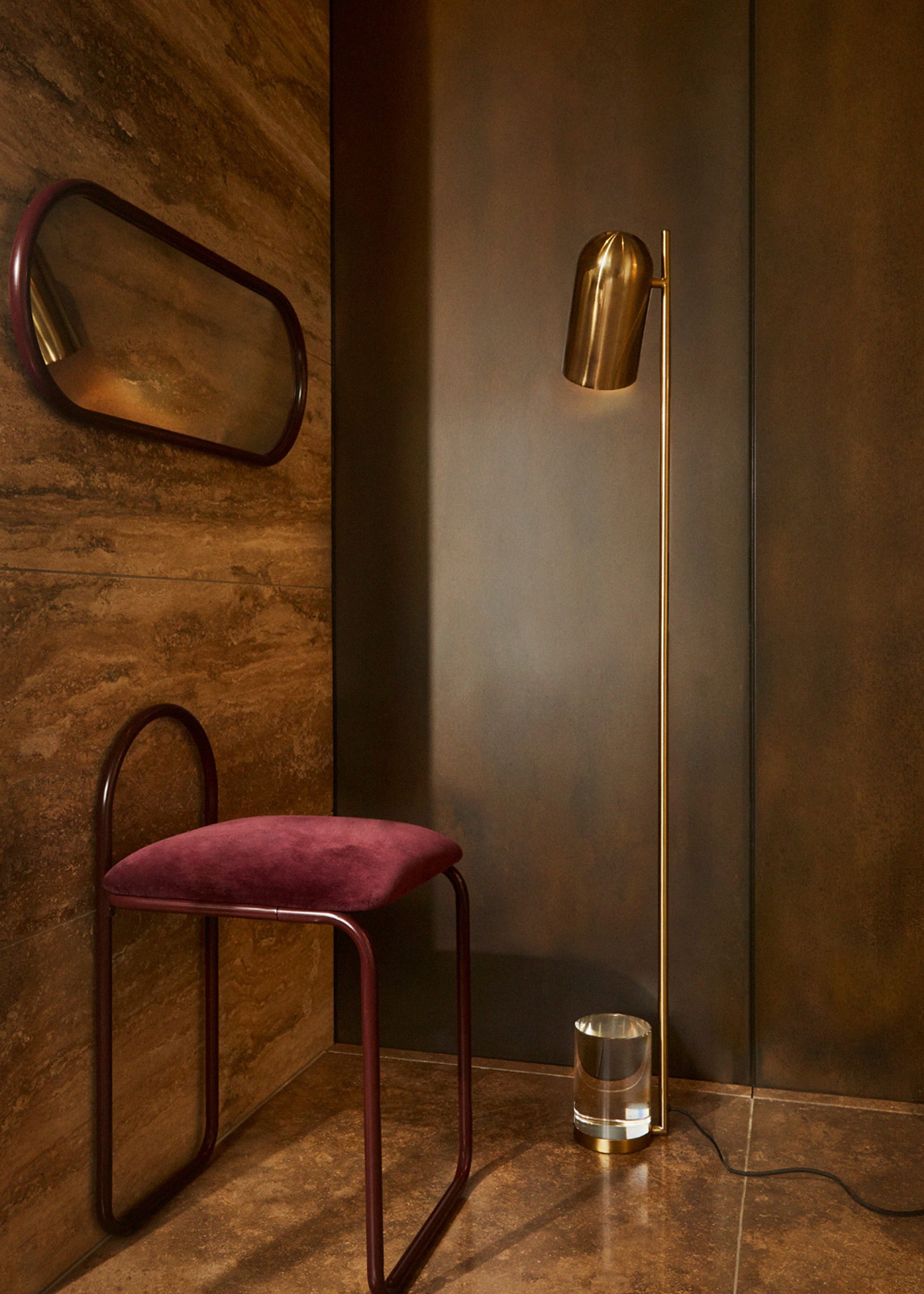 AYTM - Lampe - LUCEO Floor Lamp - Black/Clear