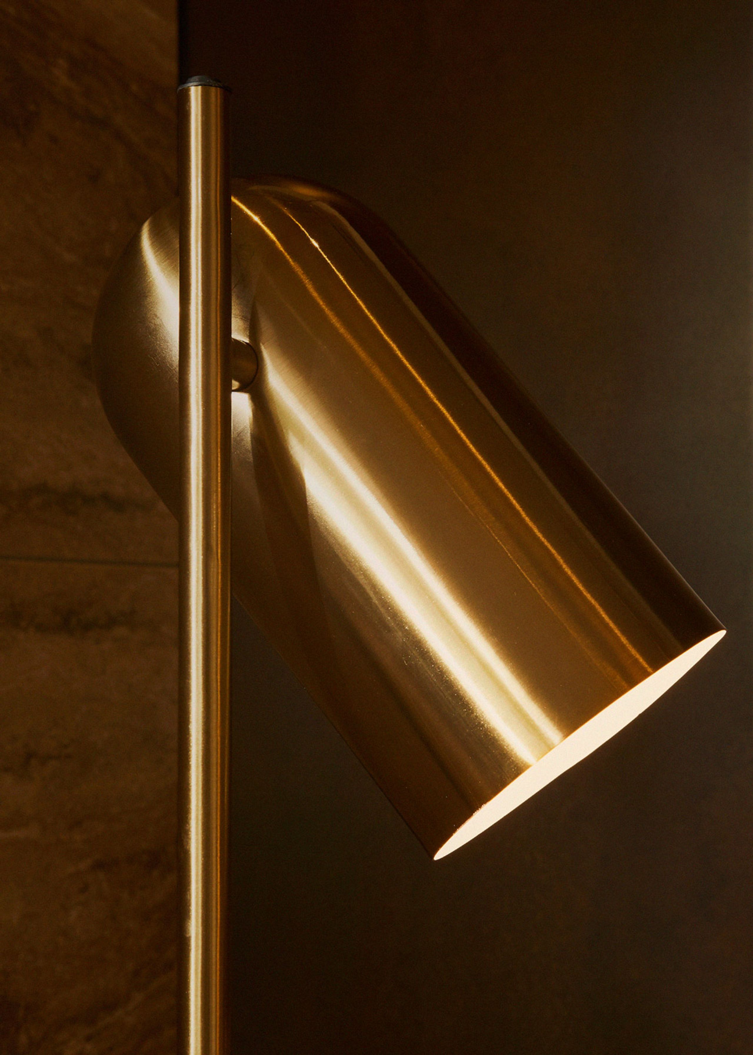 AYTM - Lampe - LUCEO Floor Lamp - Gold/Clear