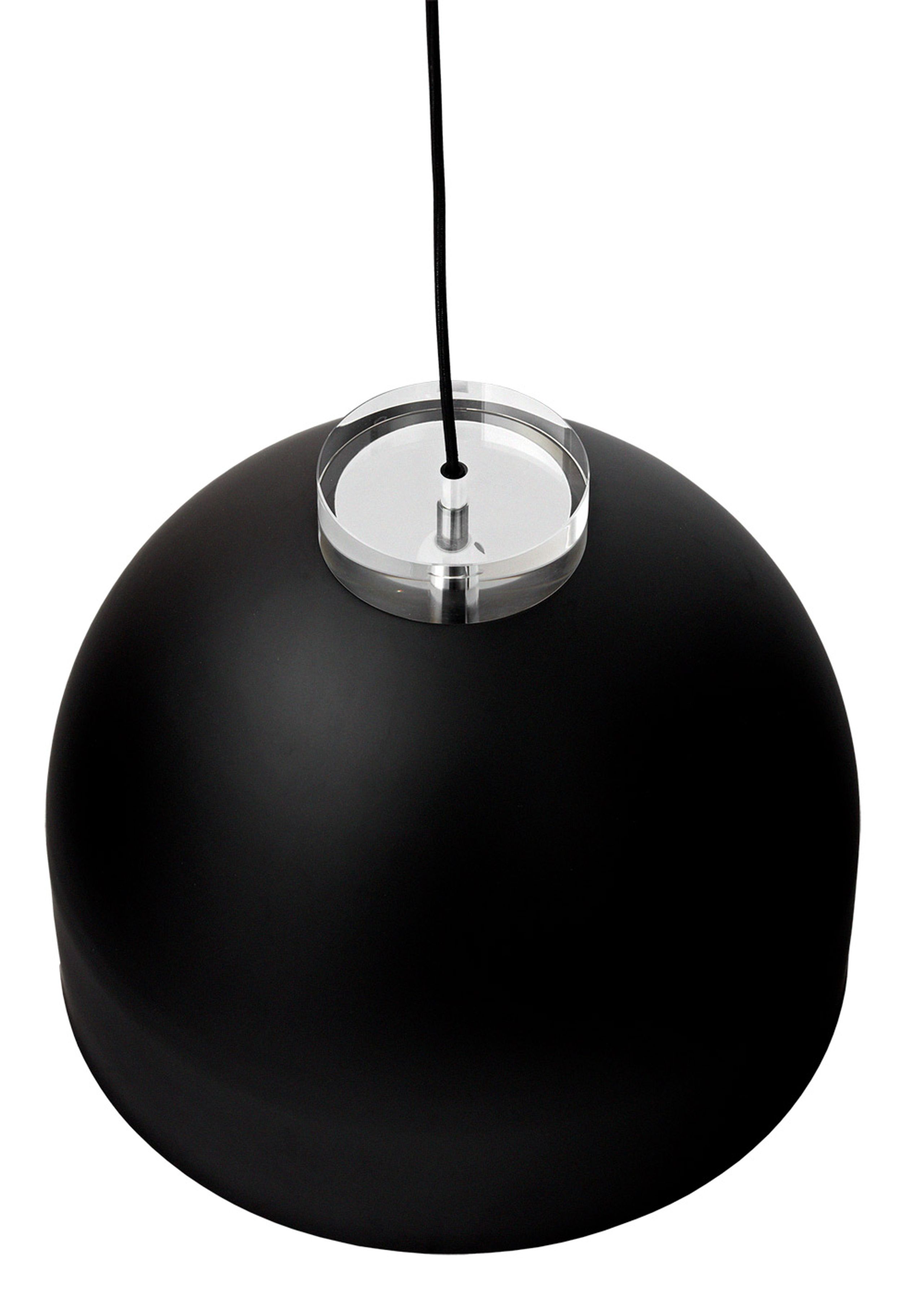 AYTM - Lampe - LUCEO Round Pendant - Large - Black/Clear