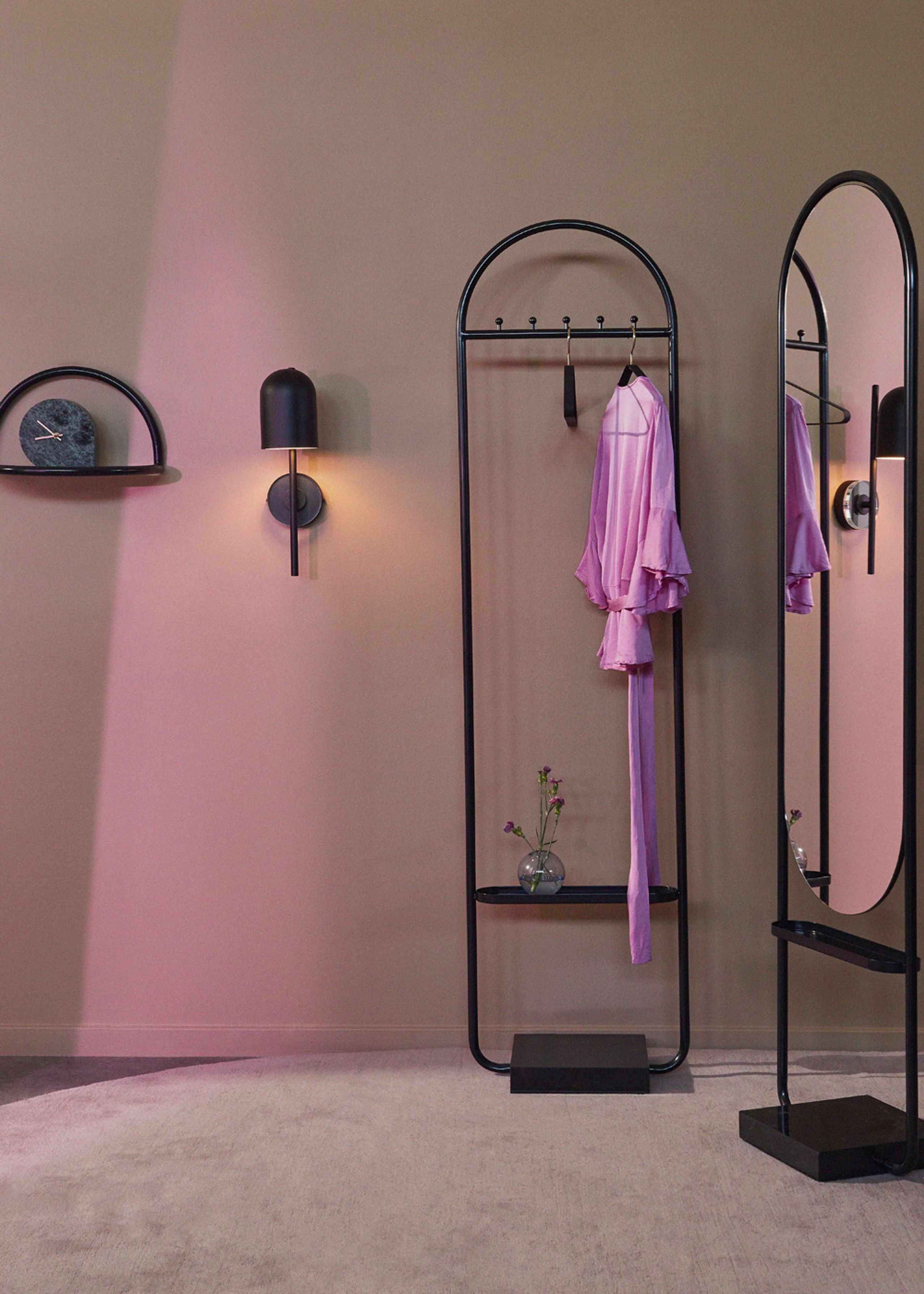 AYTM - Prací prostředek - LUCEO Wall Lamp - Black/Clear