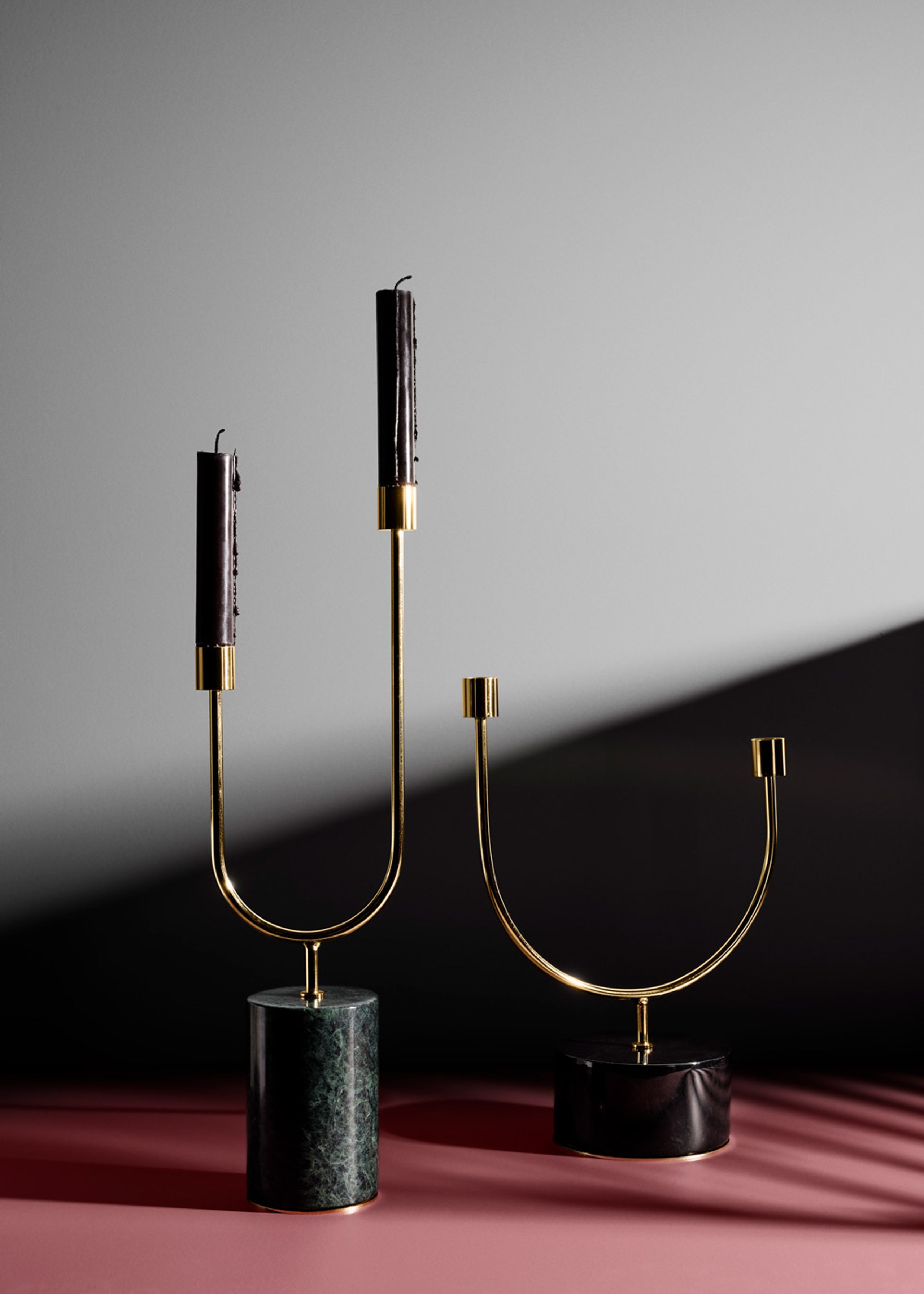 AYTM - Porte-lumière - Grasil - Small - Black/Gold