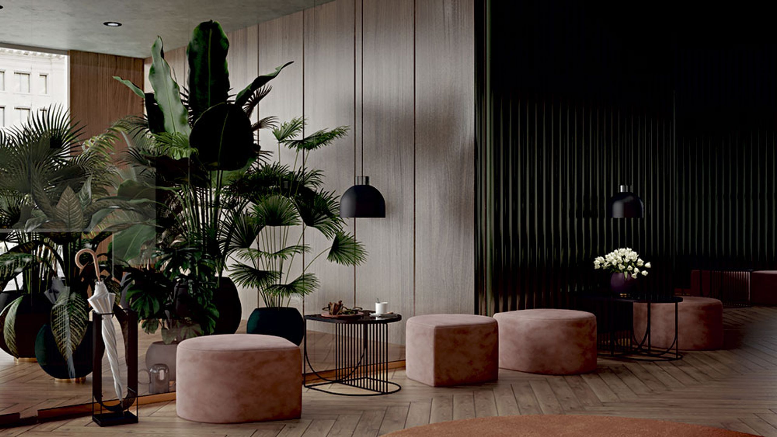 AYTM - Pouf - STILLA pouf - Anthracite