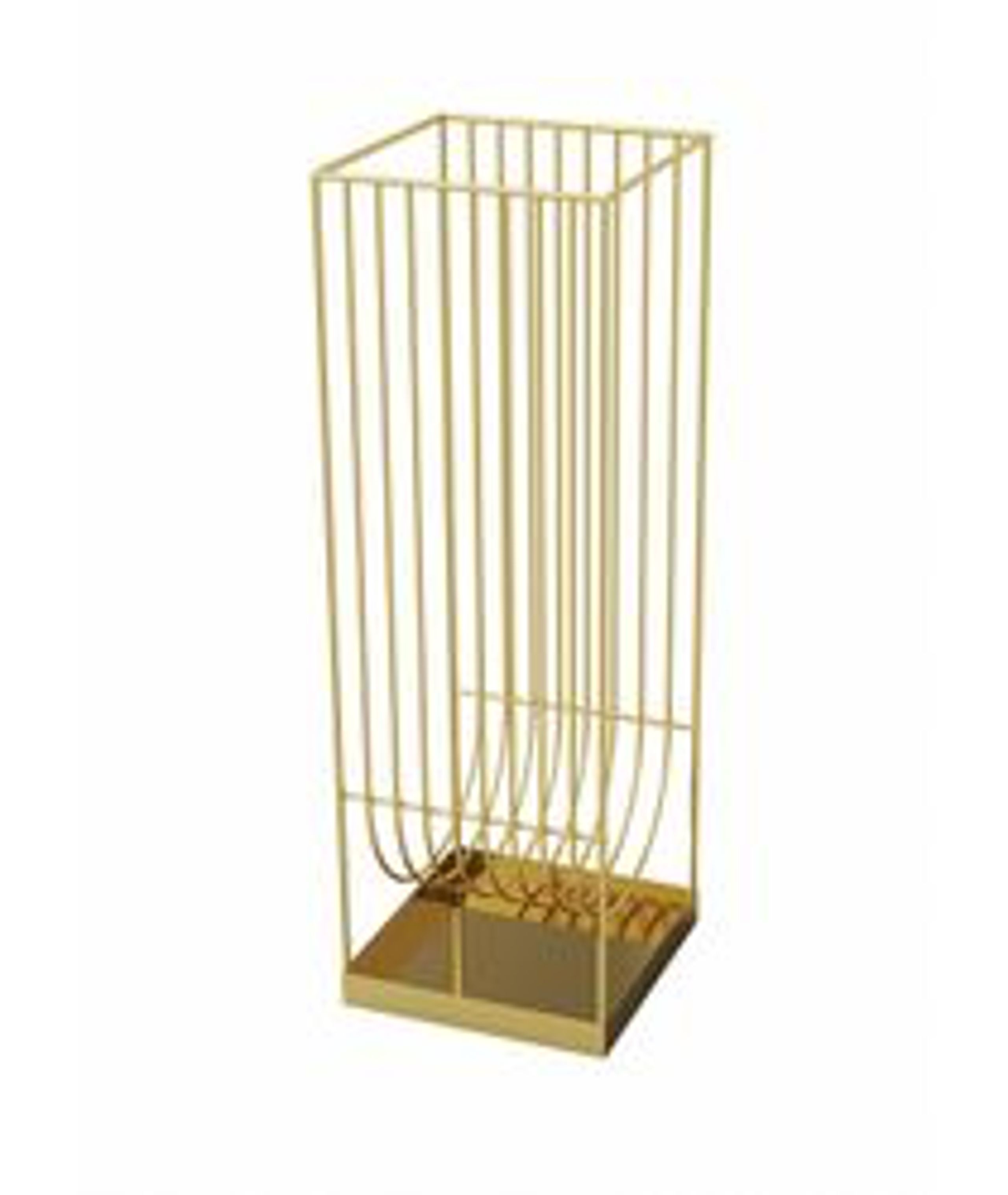 AYTM - Stool - CURVA Umbrella Stand - Gold